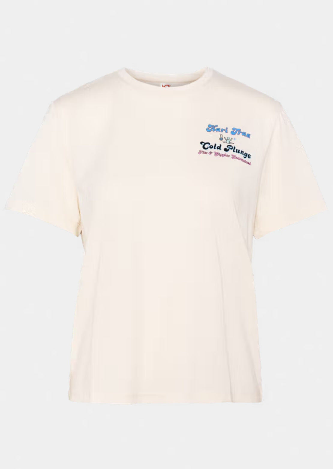 KARI TRAA Women's KT Graphic T-Shirt Off White