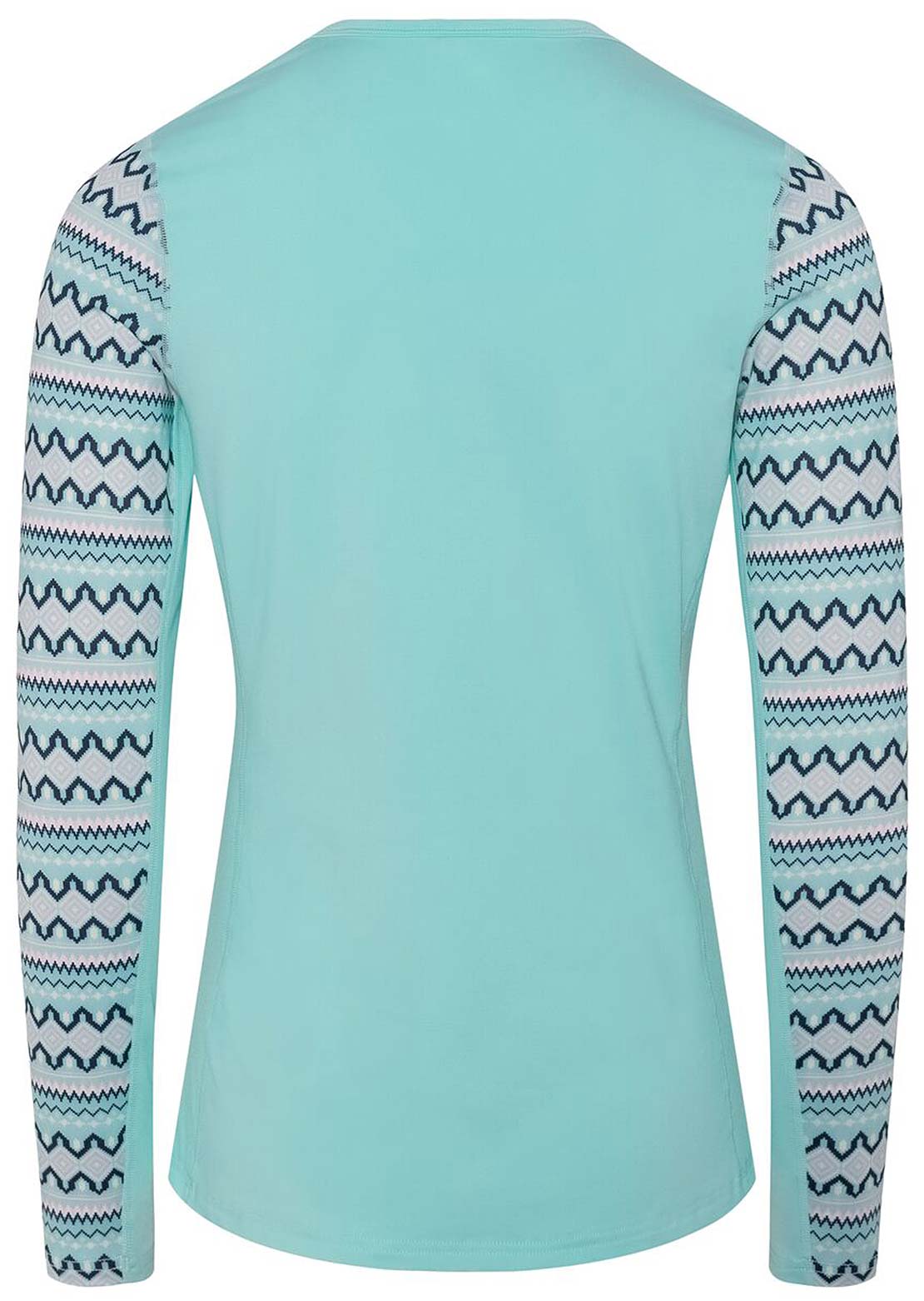 KARI TRAA Women's Lilja Long Sleeve Bright Turquoise