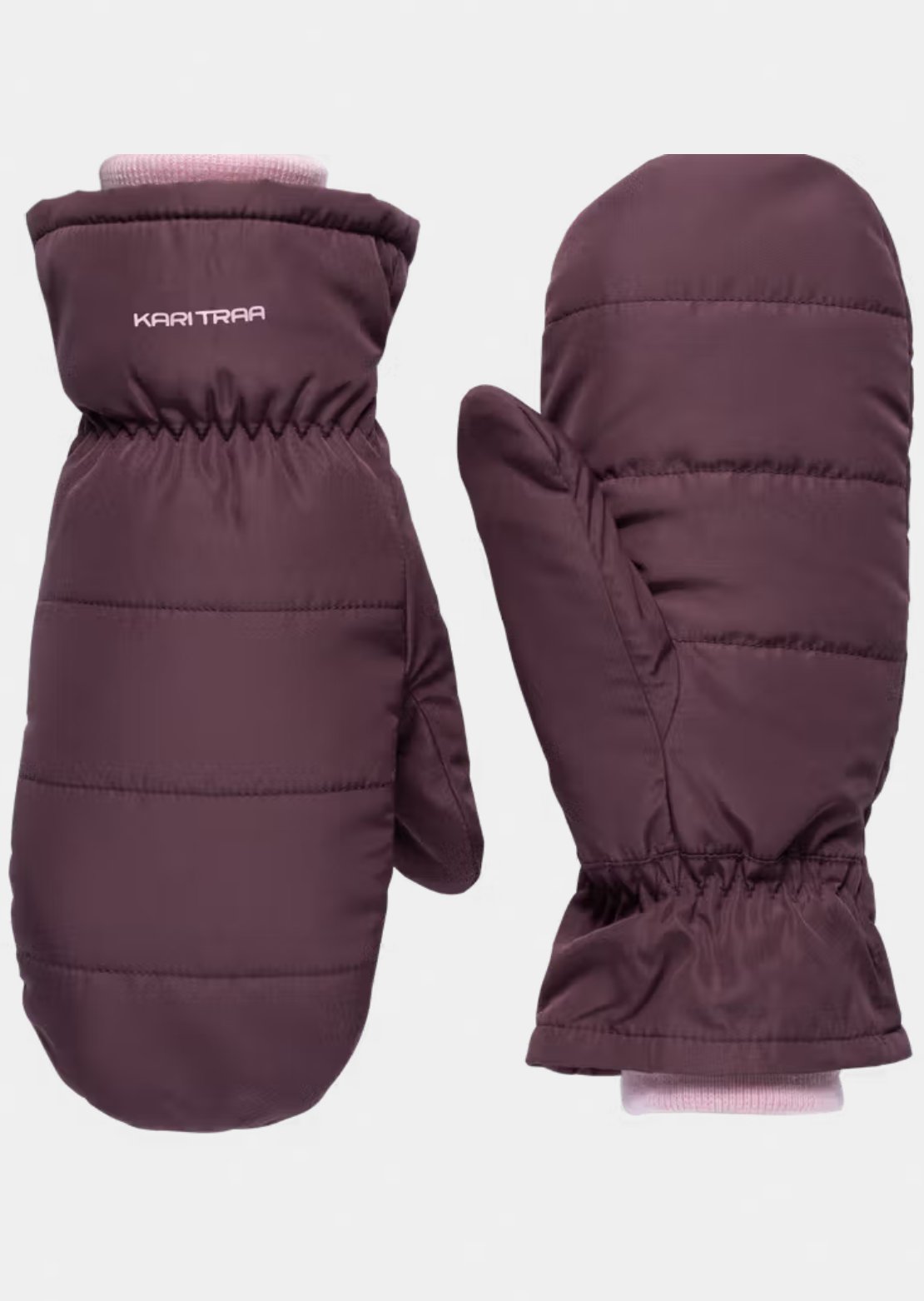 KARI TRAA Women's Linn Mittens Cocoa Powder