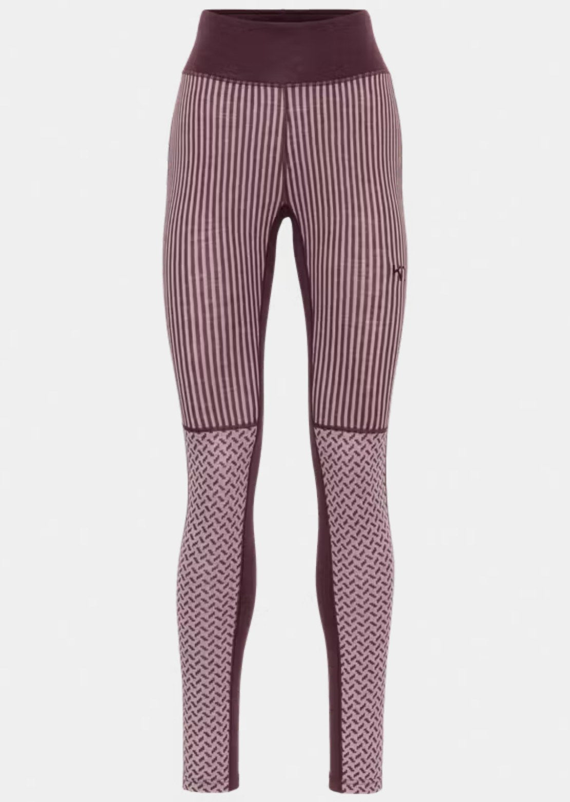KARI TRAA Women's Smekker High Waist Pants Cocoa Powder