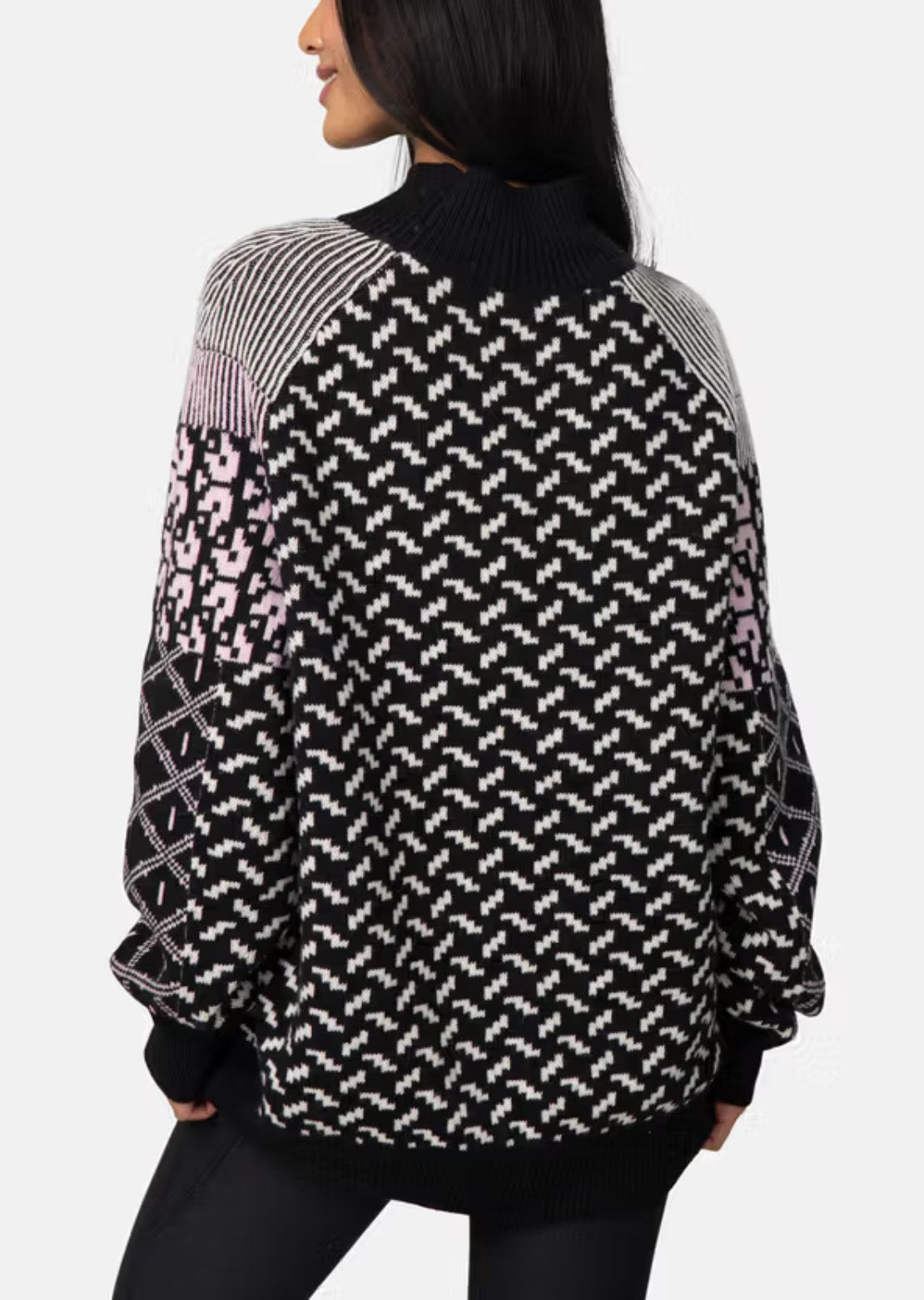KARI TRAA Women's Smekker Knit Sweater Black