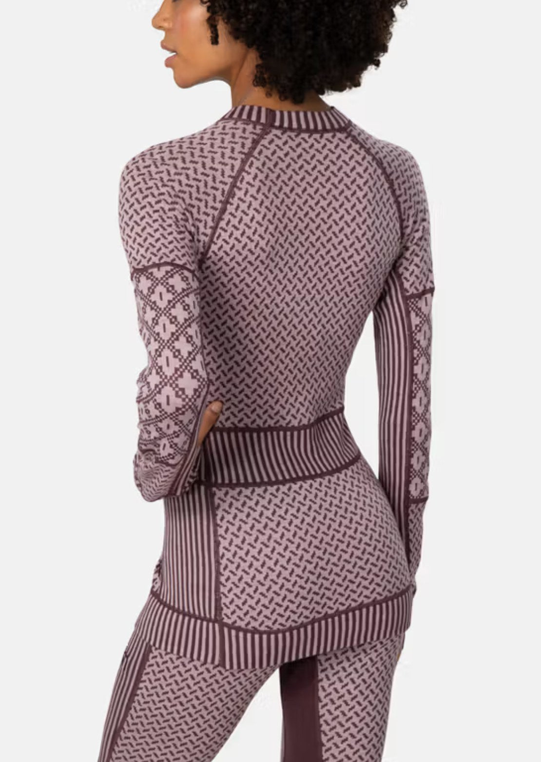 KARI TRAA Women's Smekker Long Sleeve Baselayer - 100% Merino Wool Cocoa Powder