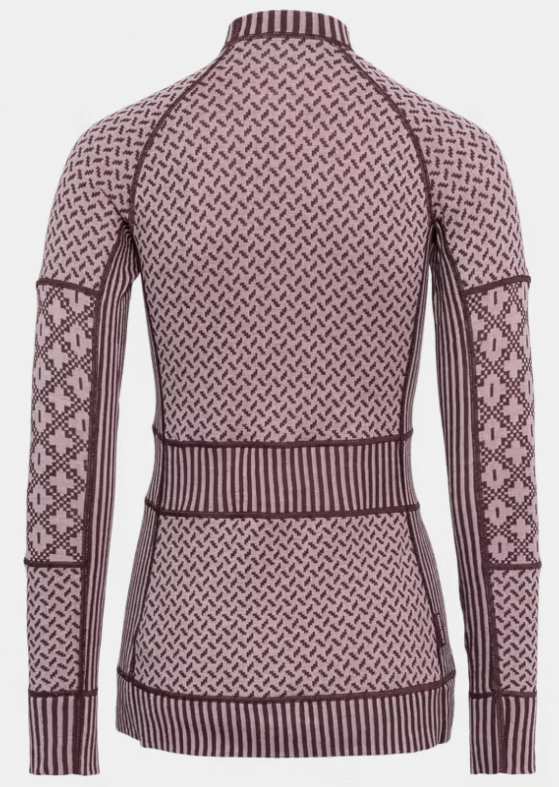 KARI TRAA Women's Smekker Long Sleeve Baselayer - 100% Merino Wool Cocoa Powder