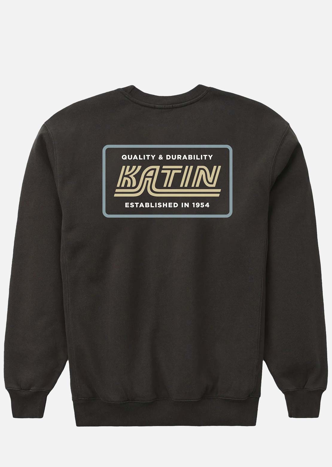 Katin Junior Pit Stop Crewneck Sweatshirt Black Wash