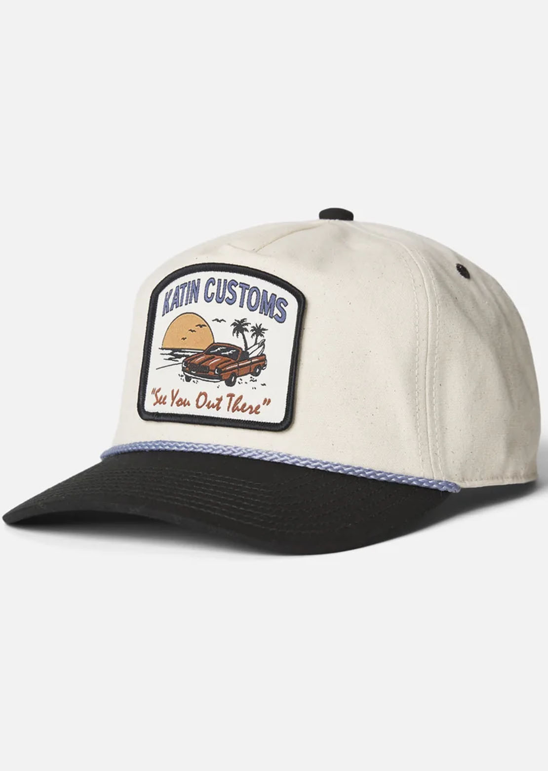 Katin Men's Alamitos Cap Vintage White/Black