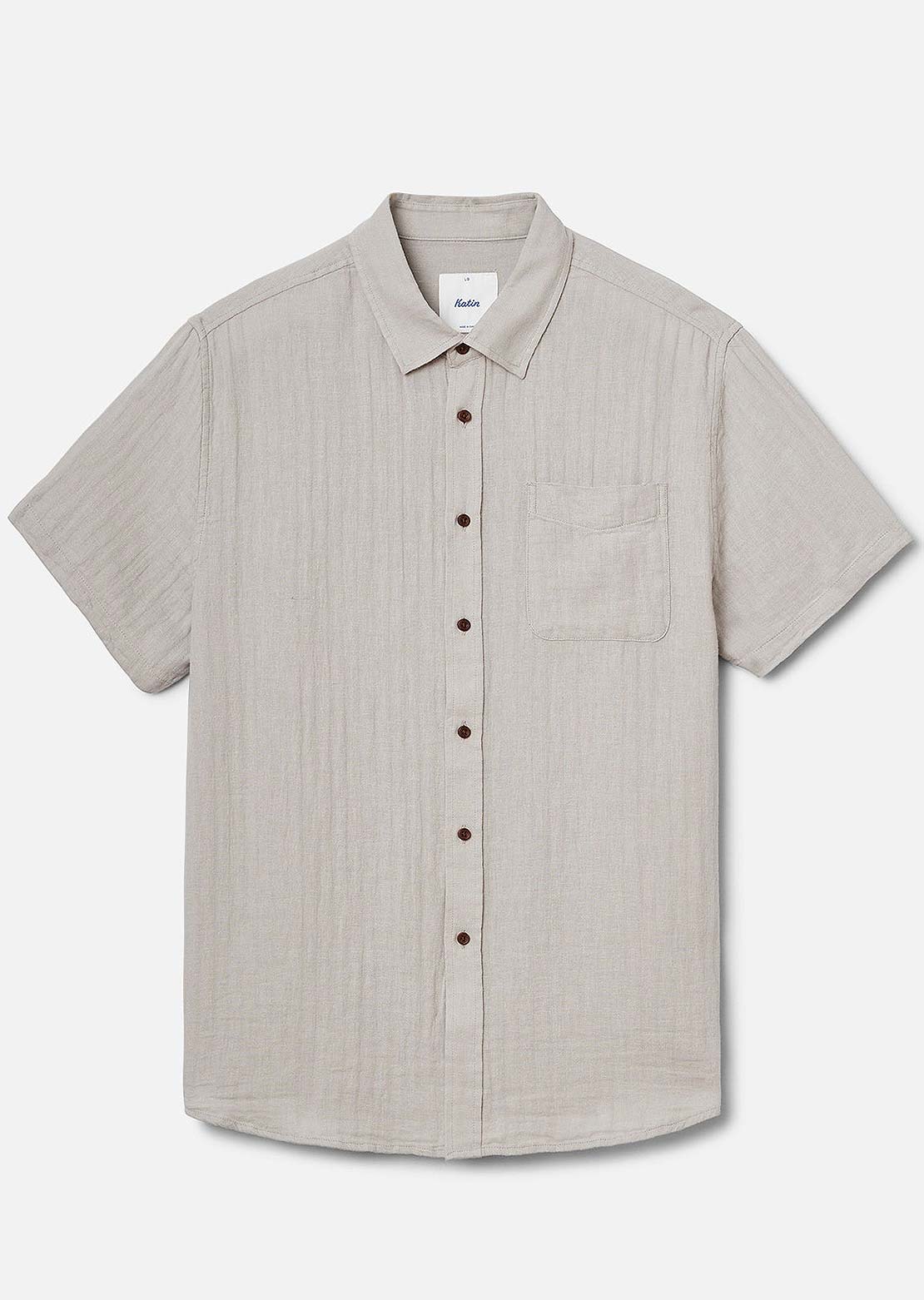 Katin Men's Alan Soild Button Up Shirt Mirage