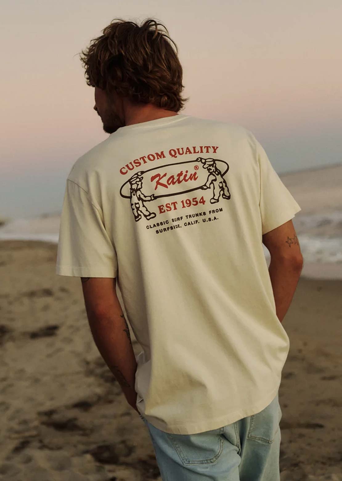 Katin Men's Blanks T-Shirt Vintage White