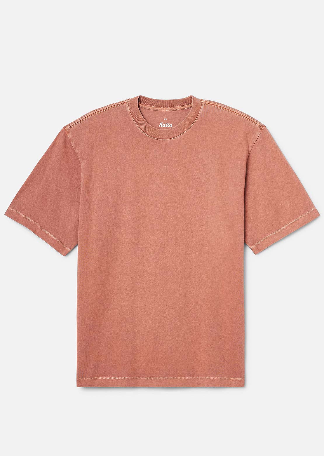 Katin Men's Box Fit T-Shirt Dark Clay