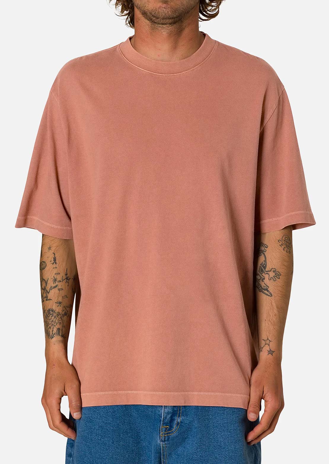 Katin Men's Box Fit T-Shirt Dark Clay