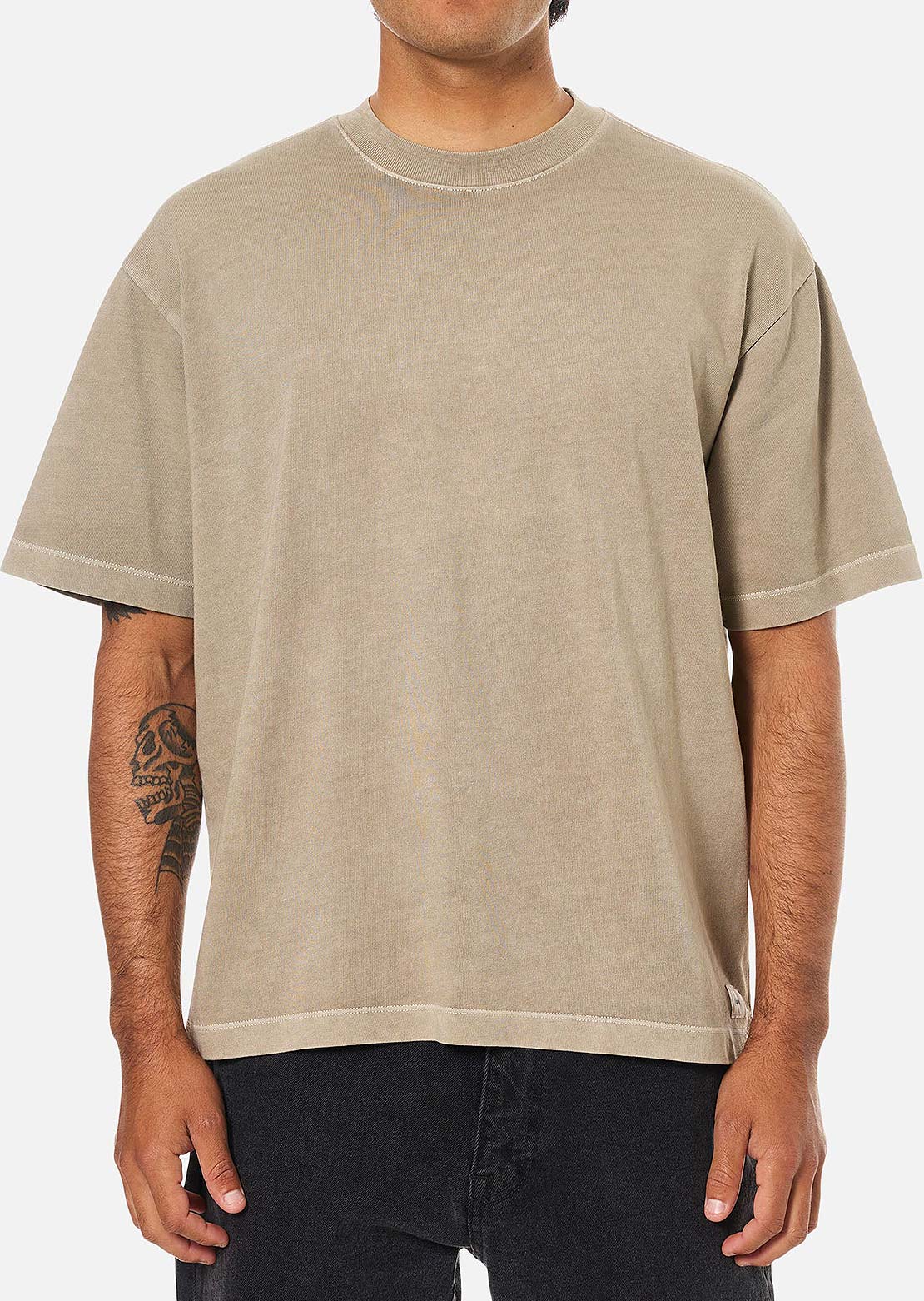 Katin Men's Box Fit T-Shirt Vintage Khaki