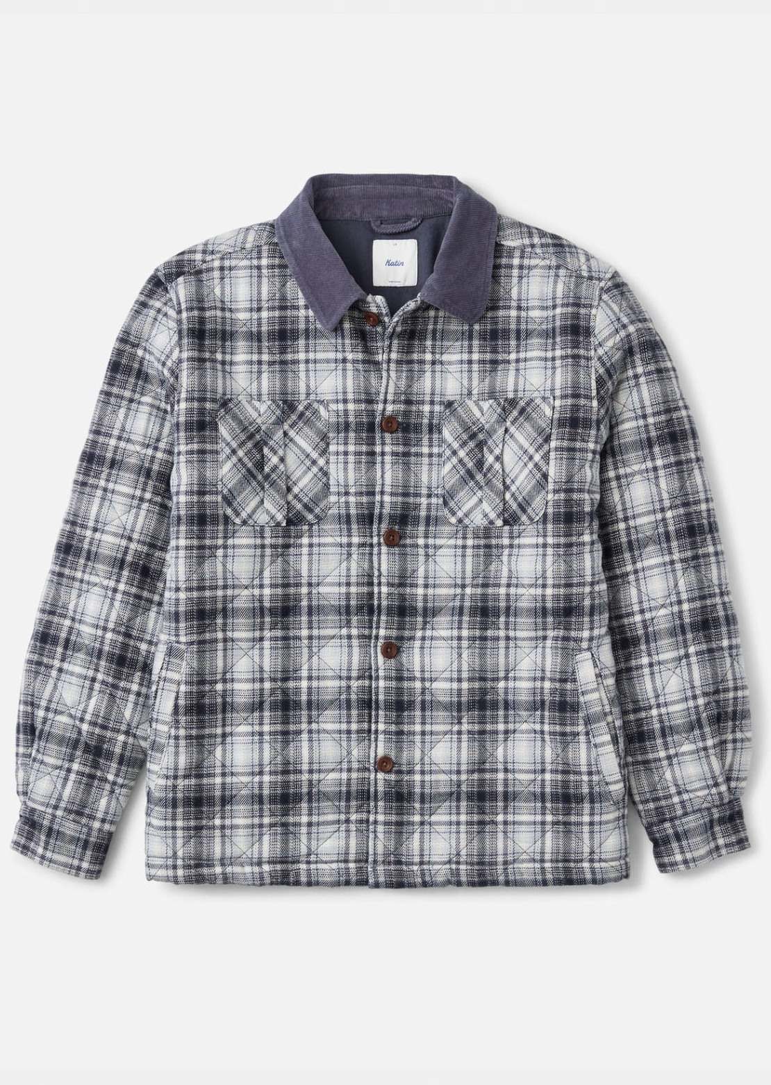 Katin Men's Charlie Shirt Jacket Washed Blue