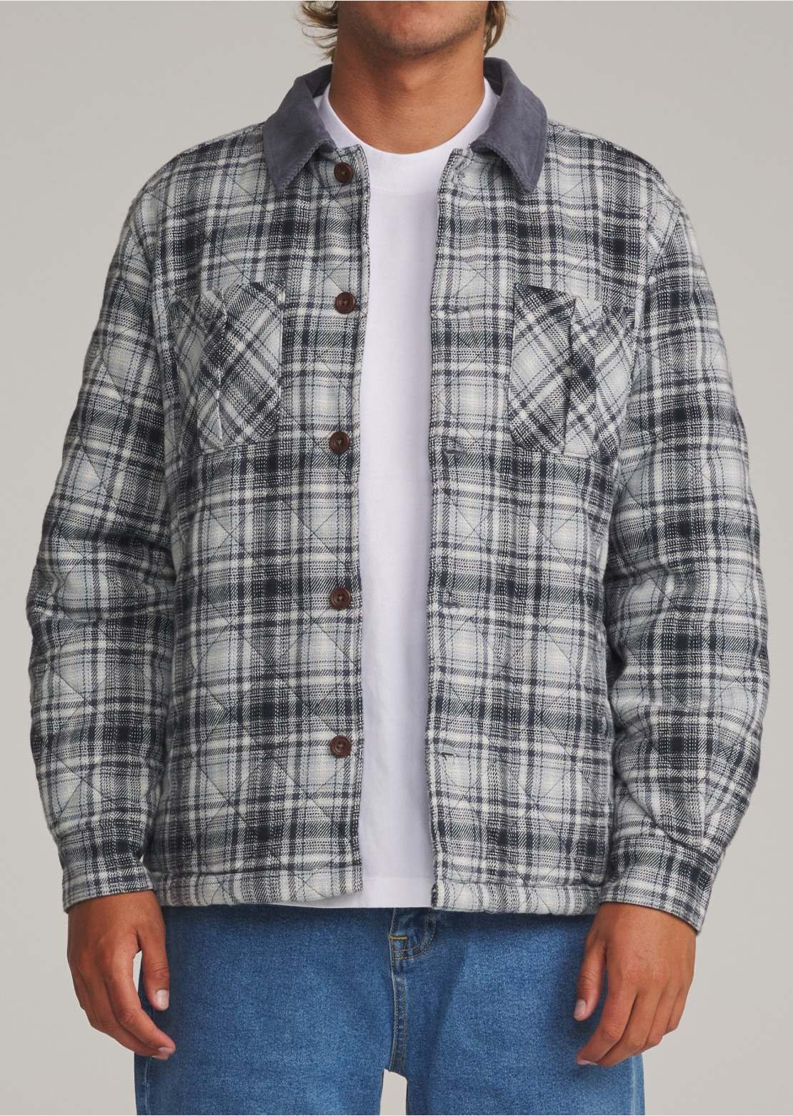 Katin Men's Charlie Shirt Jacket Washed Blue