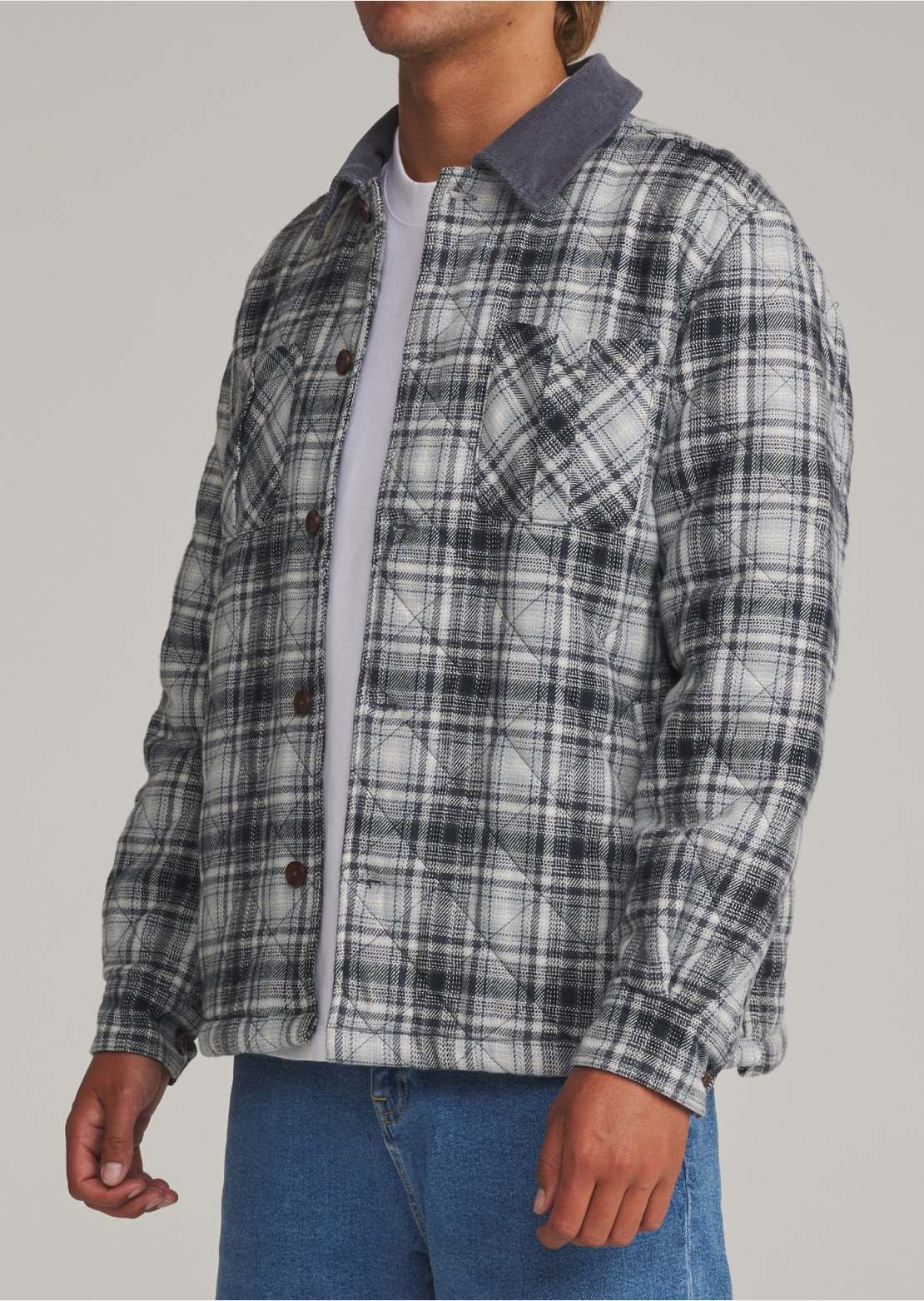 Katin Men's Charlie Shirt Jacket Washed Blue