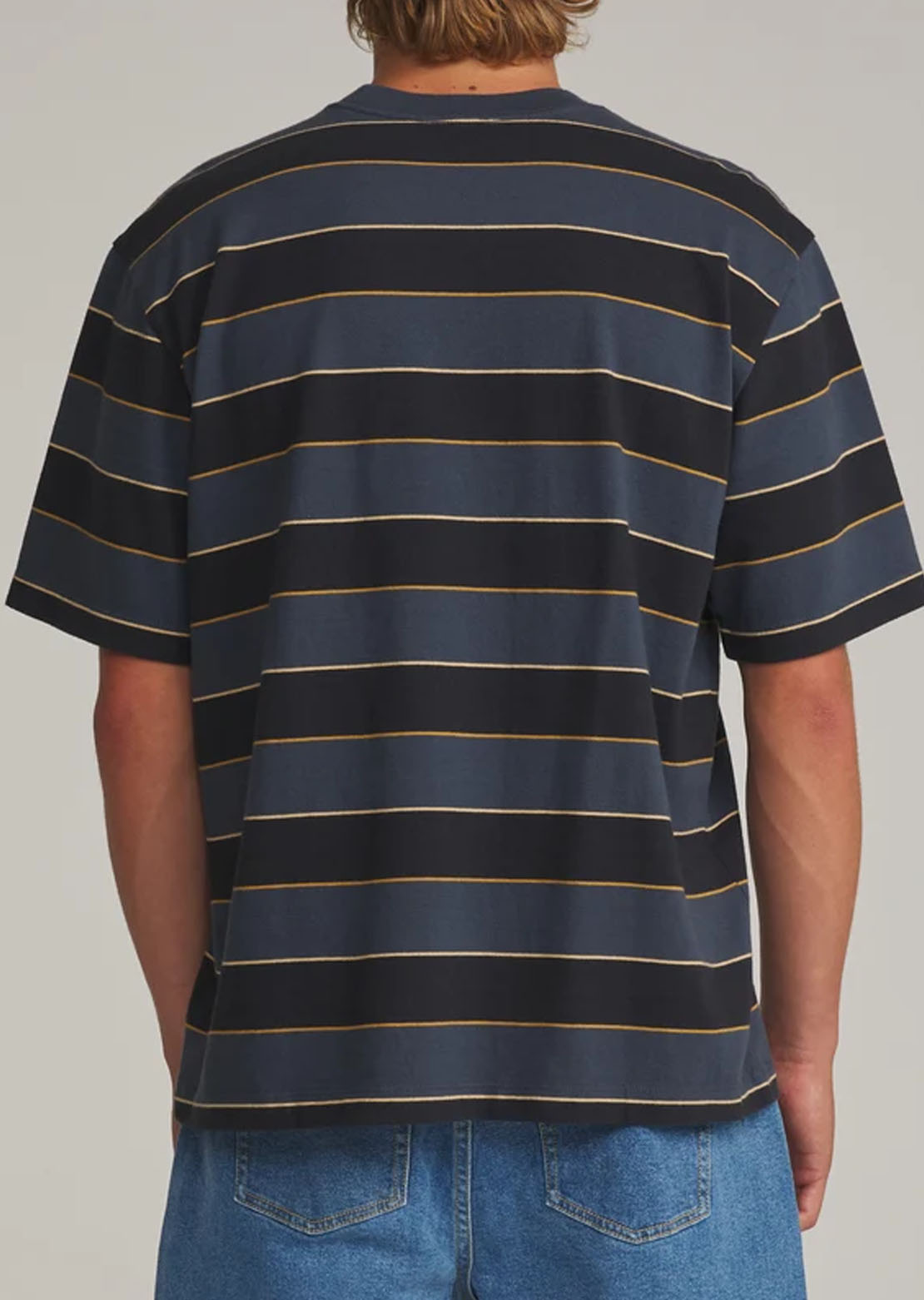 Katin Men's Chip Box Fit T-Shirt Washed Blue
