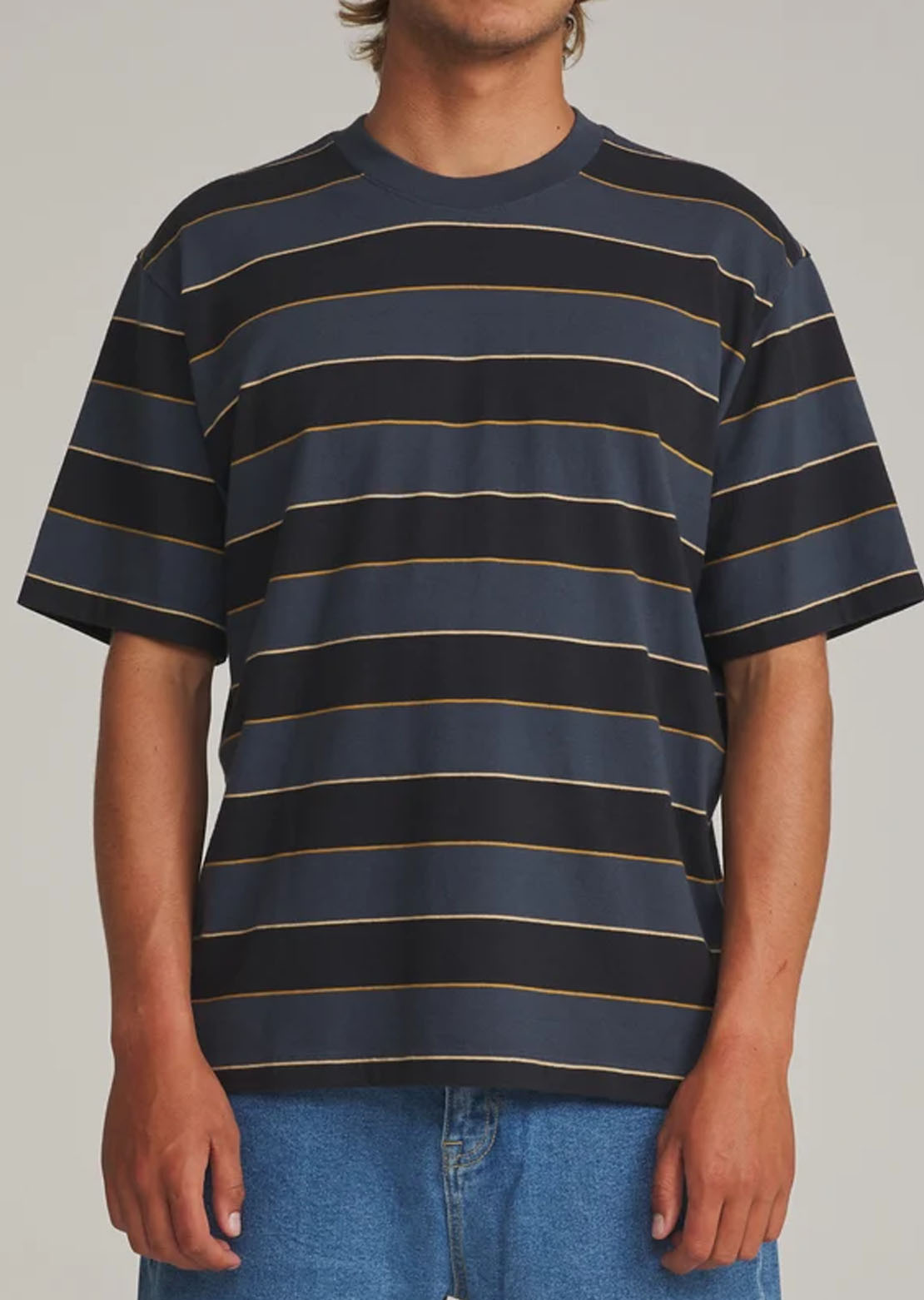 Katin Men's Chip Box Fit T-Shirt Washed Blue