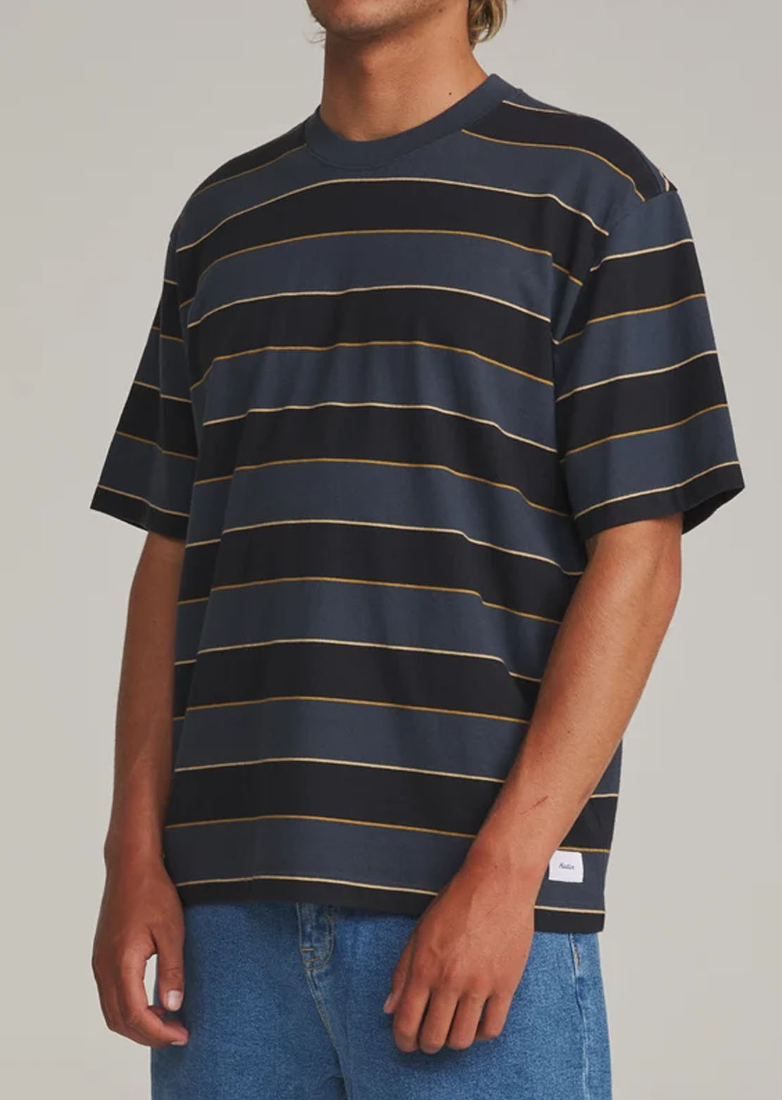 Katin Men's Chip Box Fit T-Shirt Washed Blue
