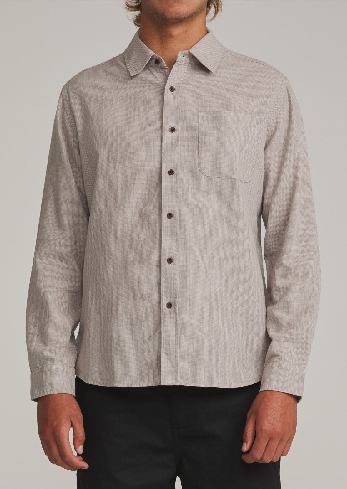 Katin Men's Clyde Button Up Shirt Tan