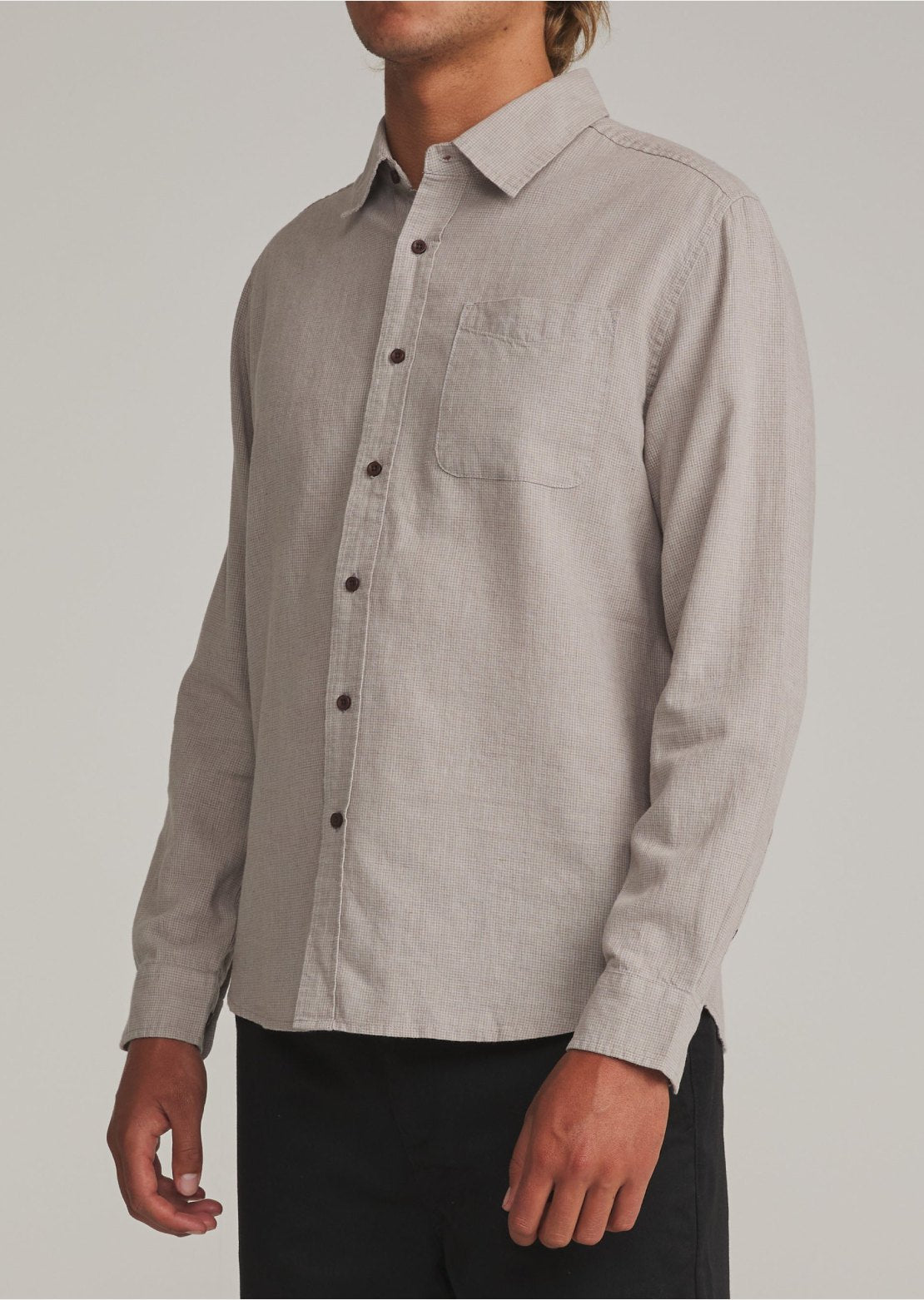 Katin Men's Clyde Button Up Shirt Tan