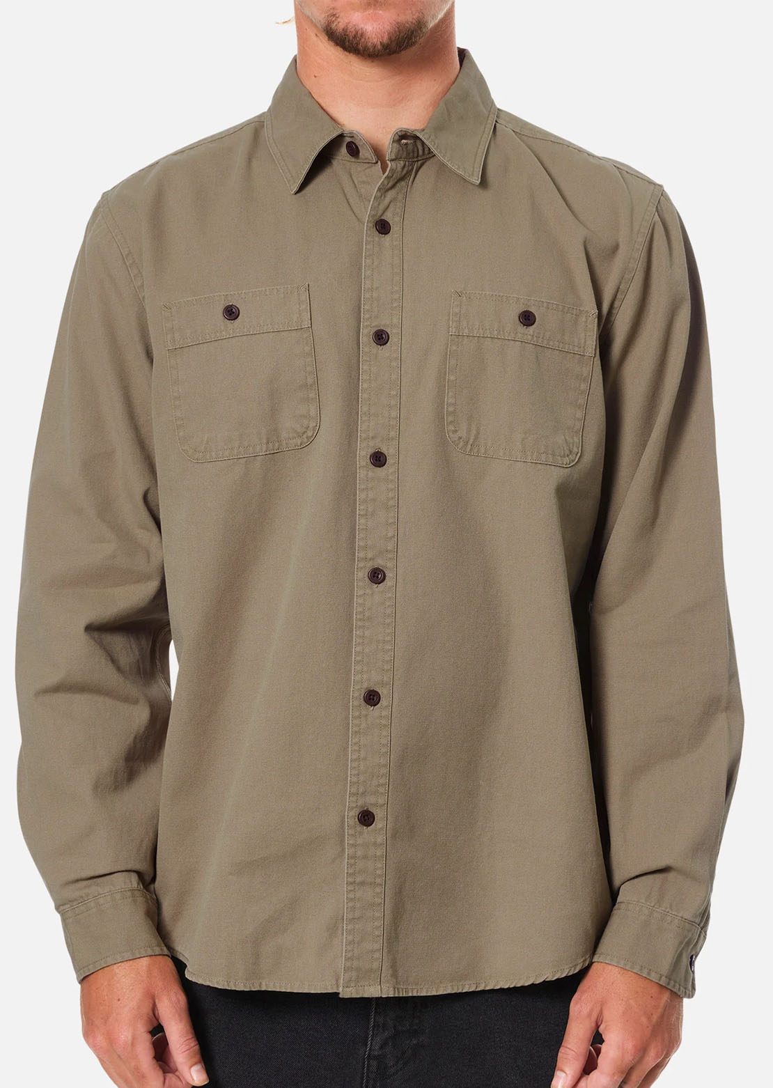 Katin Men's Coast CPO Button Up Shirt Elmwood