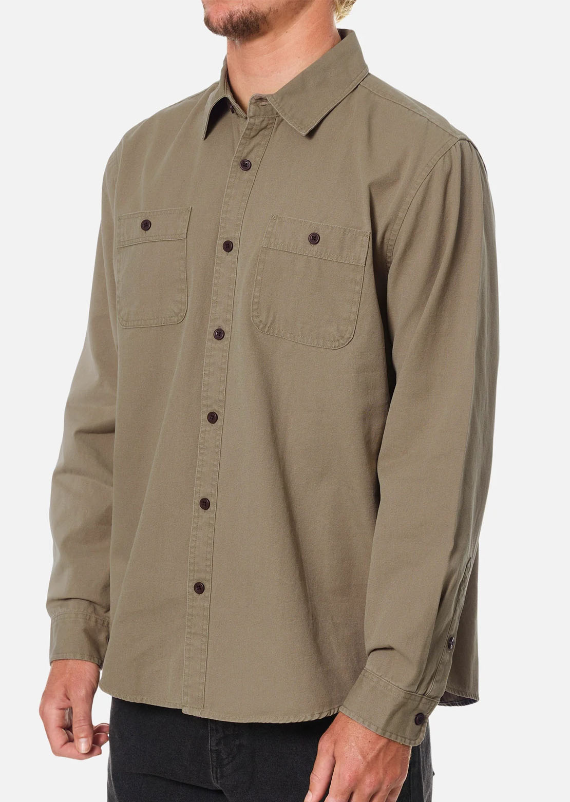 Katin Men's Coast CPO Button Up Shirt Elmwood