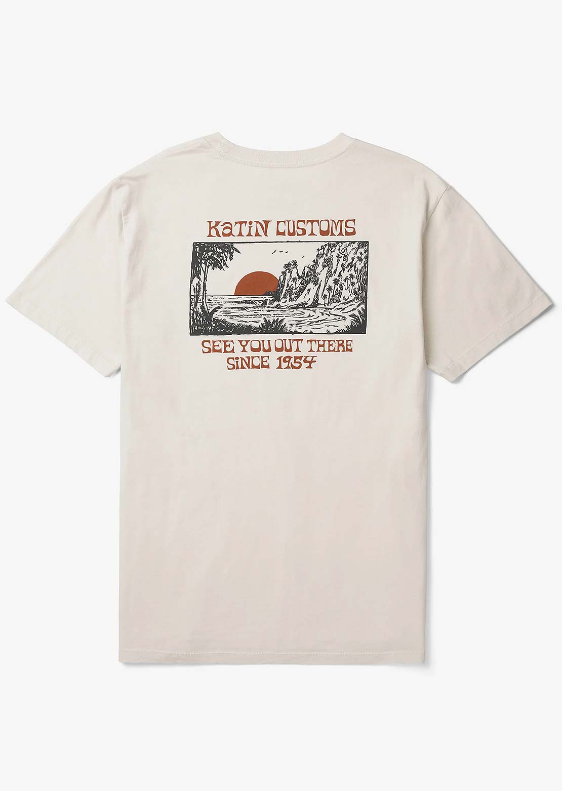 Katin Men's Cove T-Shirt Vintage White