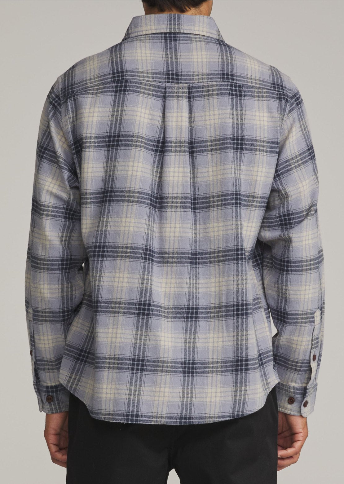 Katin Men's Derek Flannel Button Up Shirt Storm Blue