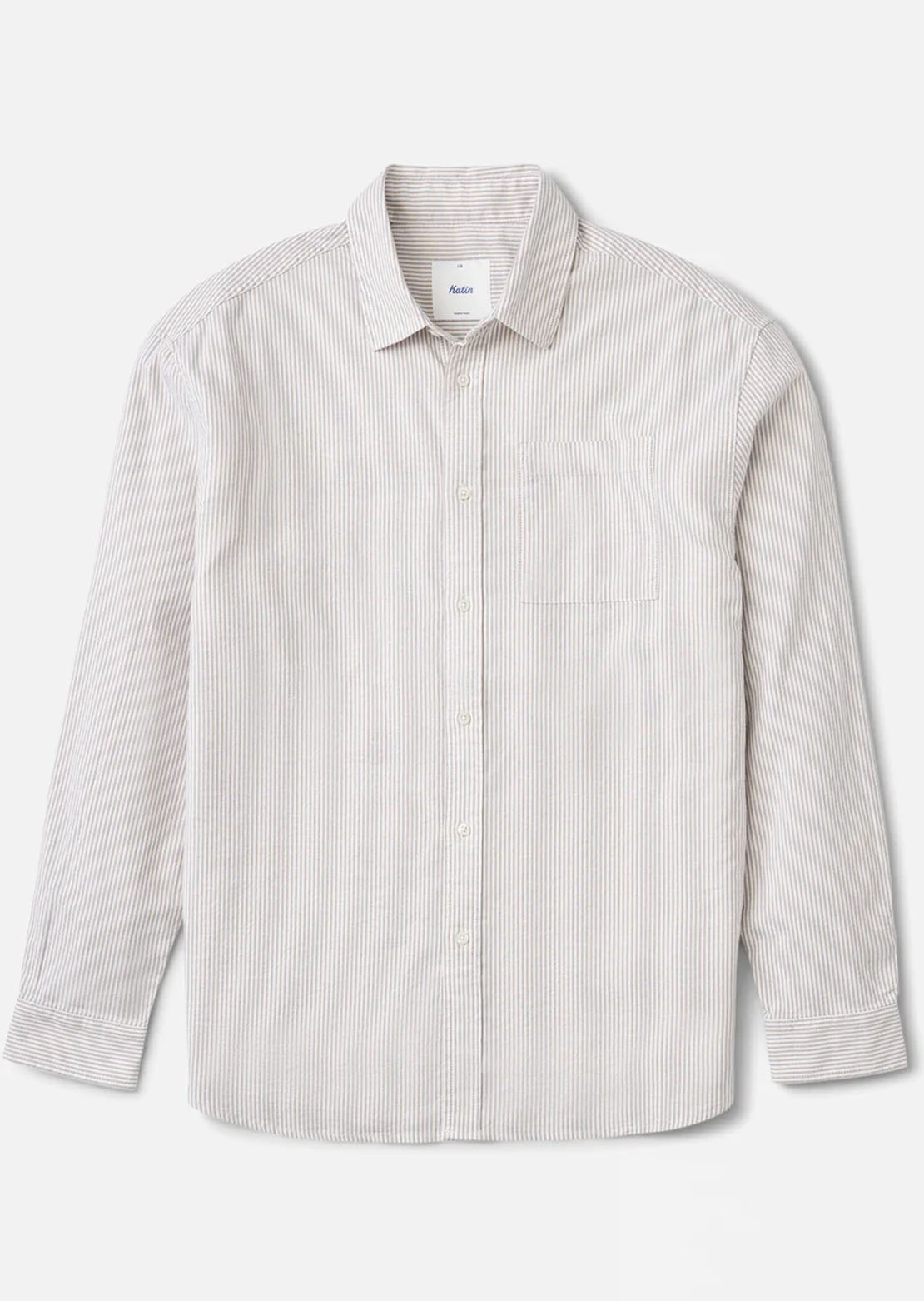 Katin Men's Ezra Long Sleeve Button Up Shirt Moss