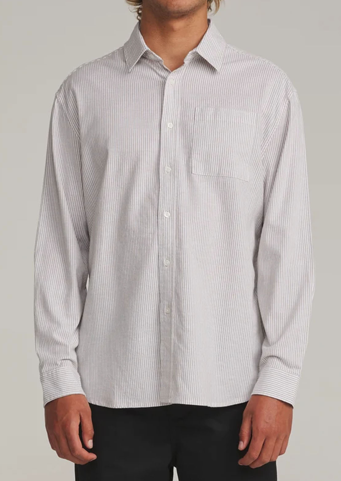 Katin Men's Ezra Long Sleeve Button Up Shirt Moss