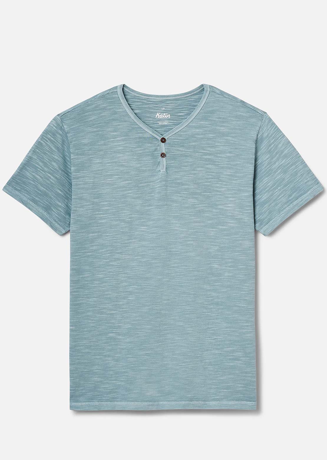 Katin Men's Folk Henley T-Shirt Air Force Blue