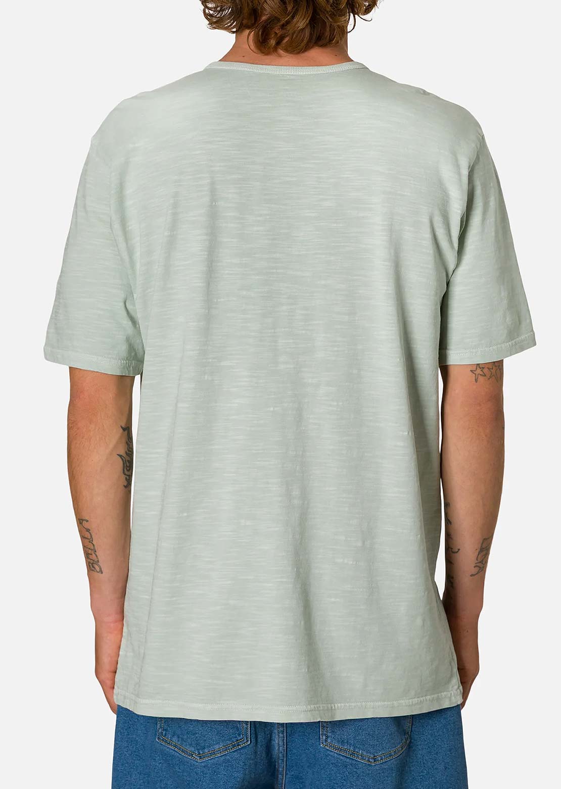 Katin Men's Folk Henley T-Shirt Sea Foam