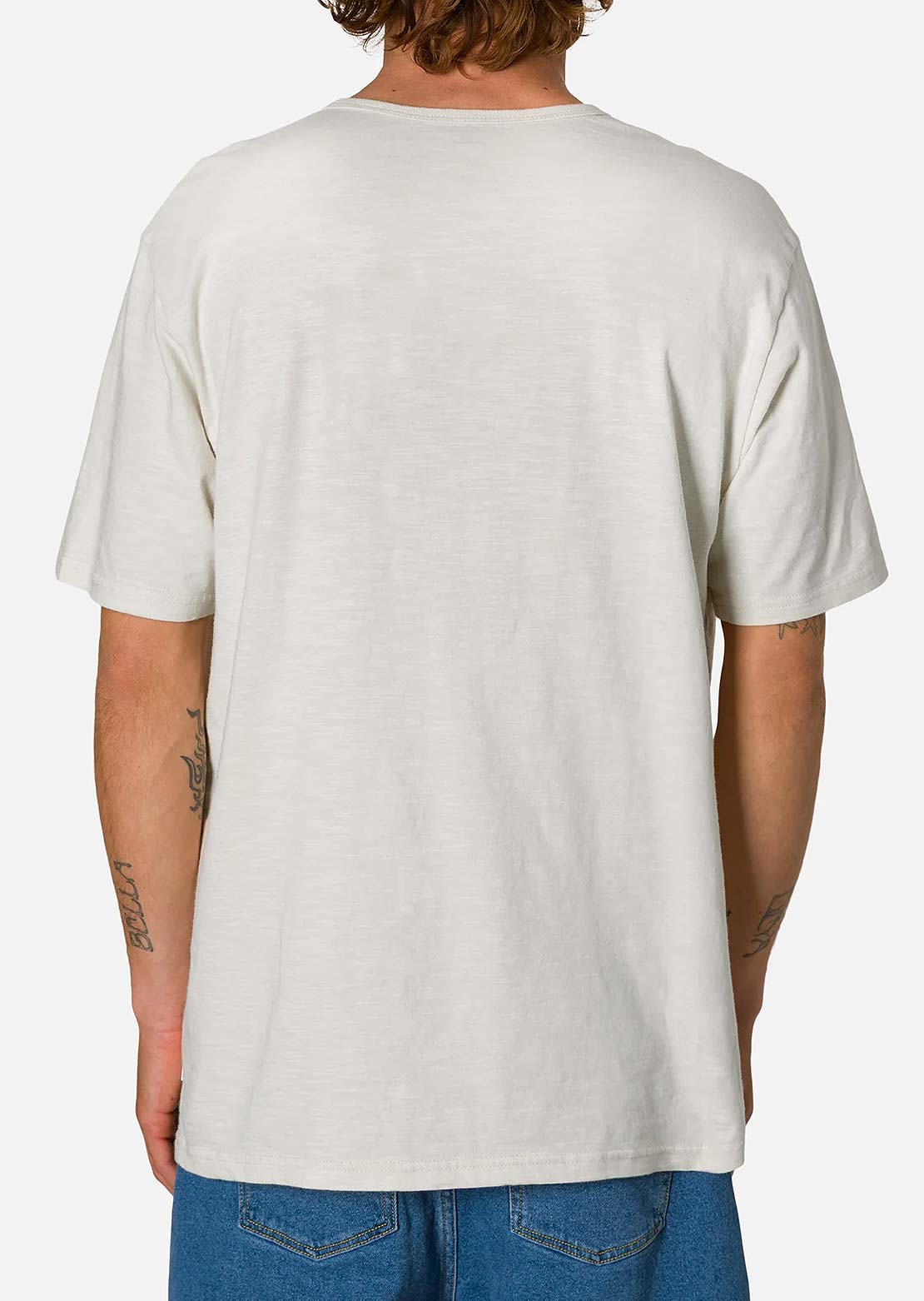Katin Men's Folk Henley T-Shirt Vintage White