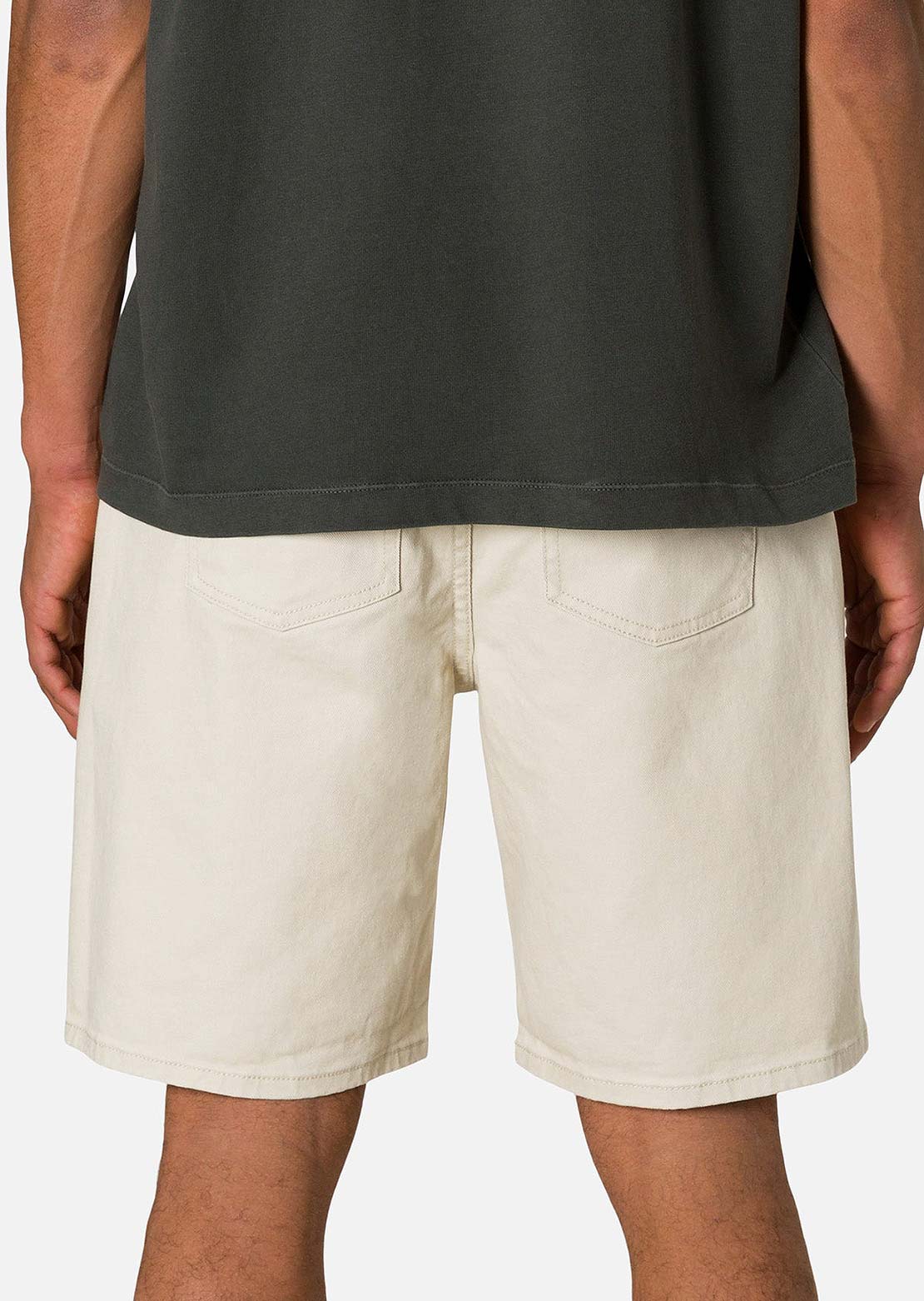 Katin Men's George 64 Bull Denim Shorts Silver Birch