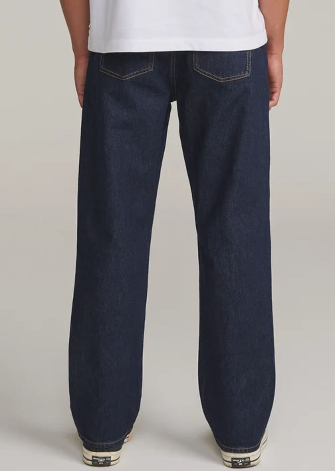 Katin Men's George 64 Relaxed Pants Raw Indigo
