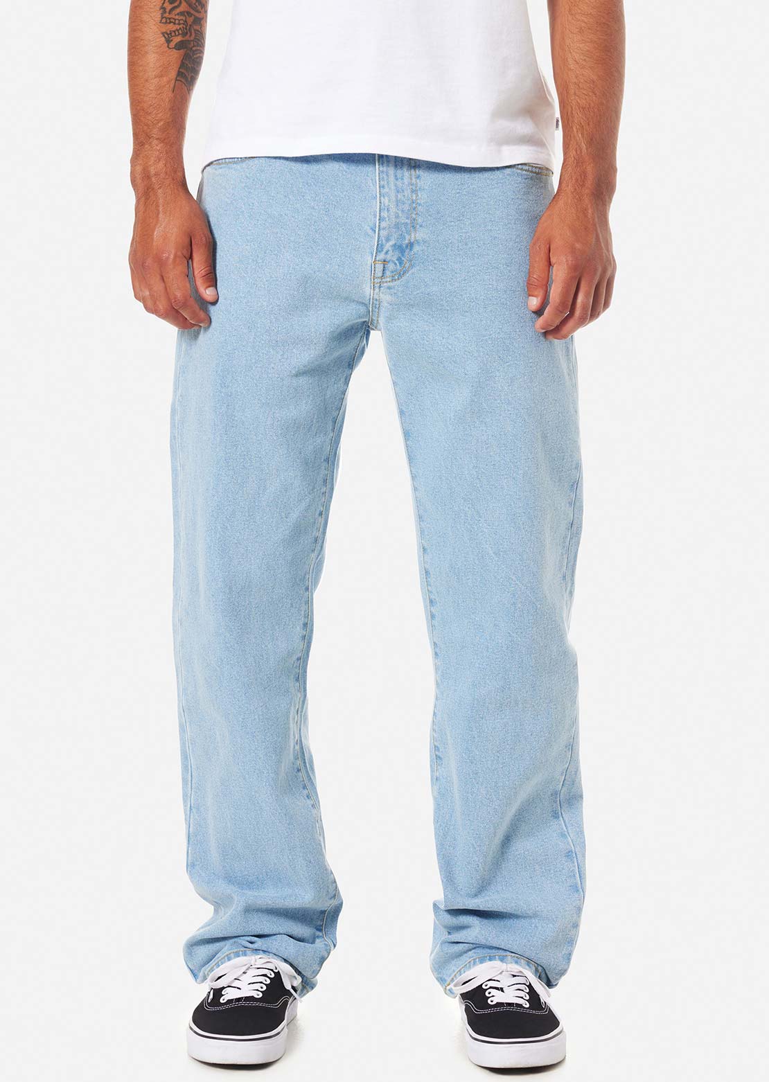 Katin Men's George 64 Relaxed Pants Light Indigo