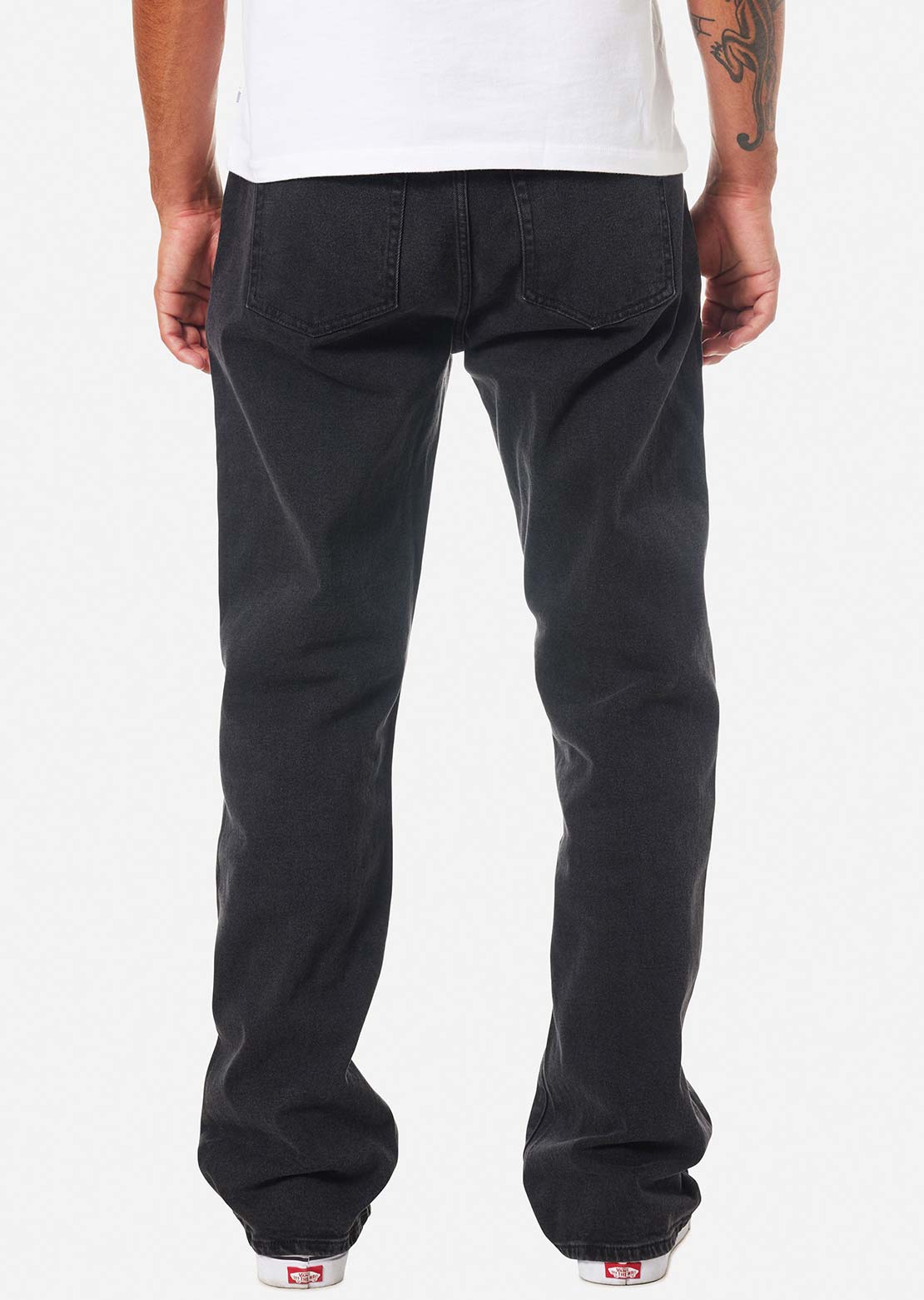 Katin Men's George 64 Relaxed Pants Washed Black