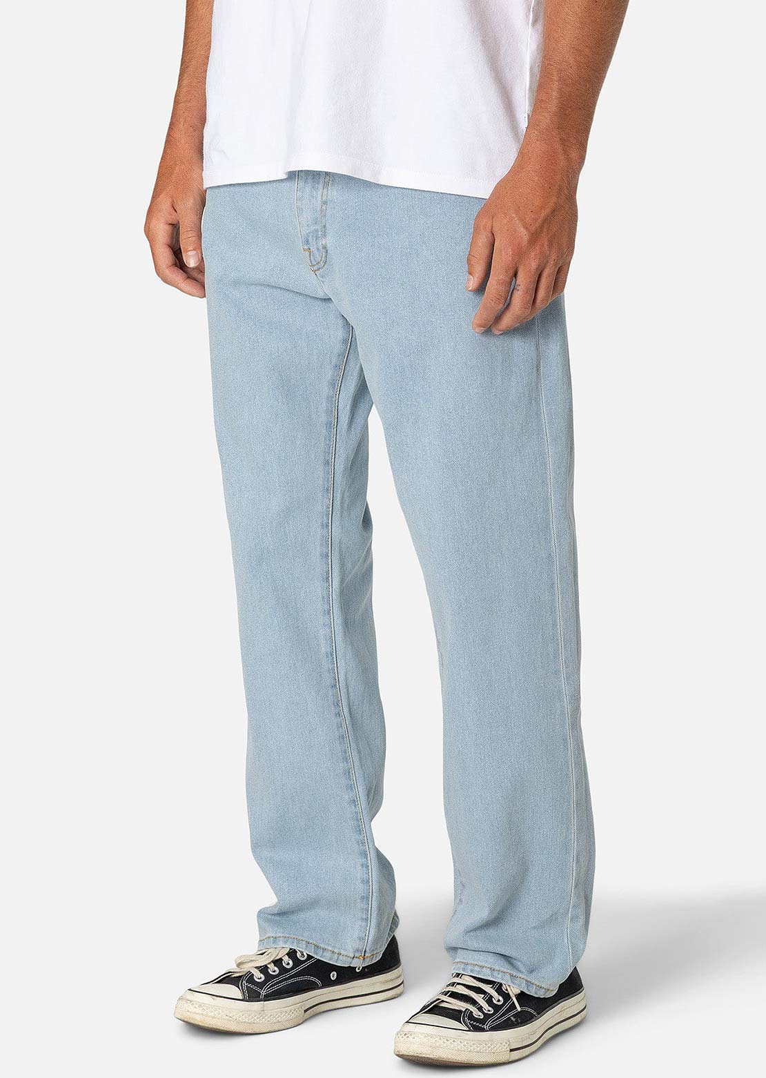 Katin Men's George 64 Relaxed Pants Light Indigo