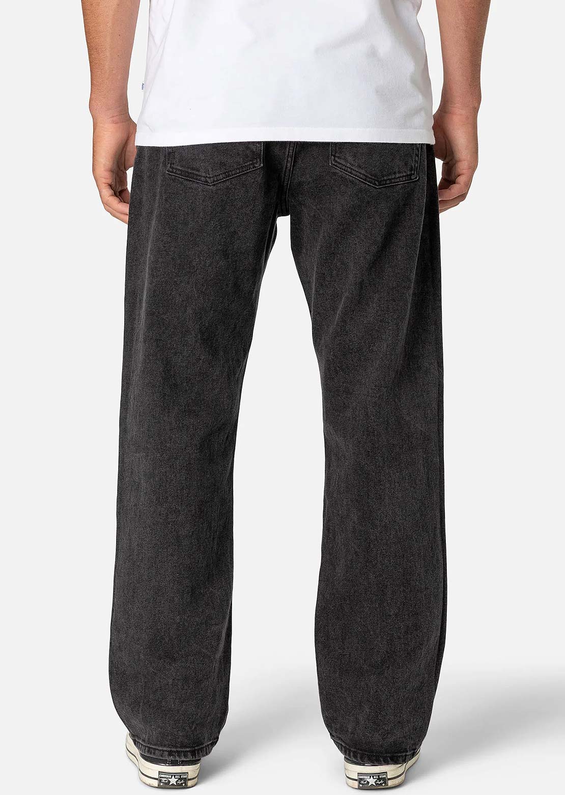 Katin Men's George 64 Relaxed Pants Washed Black