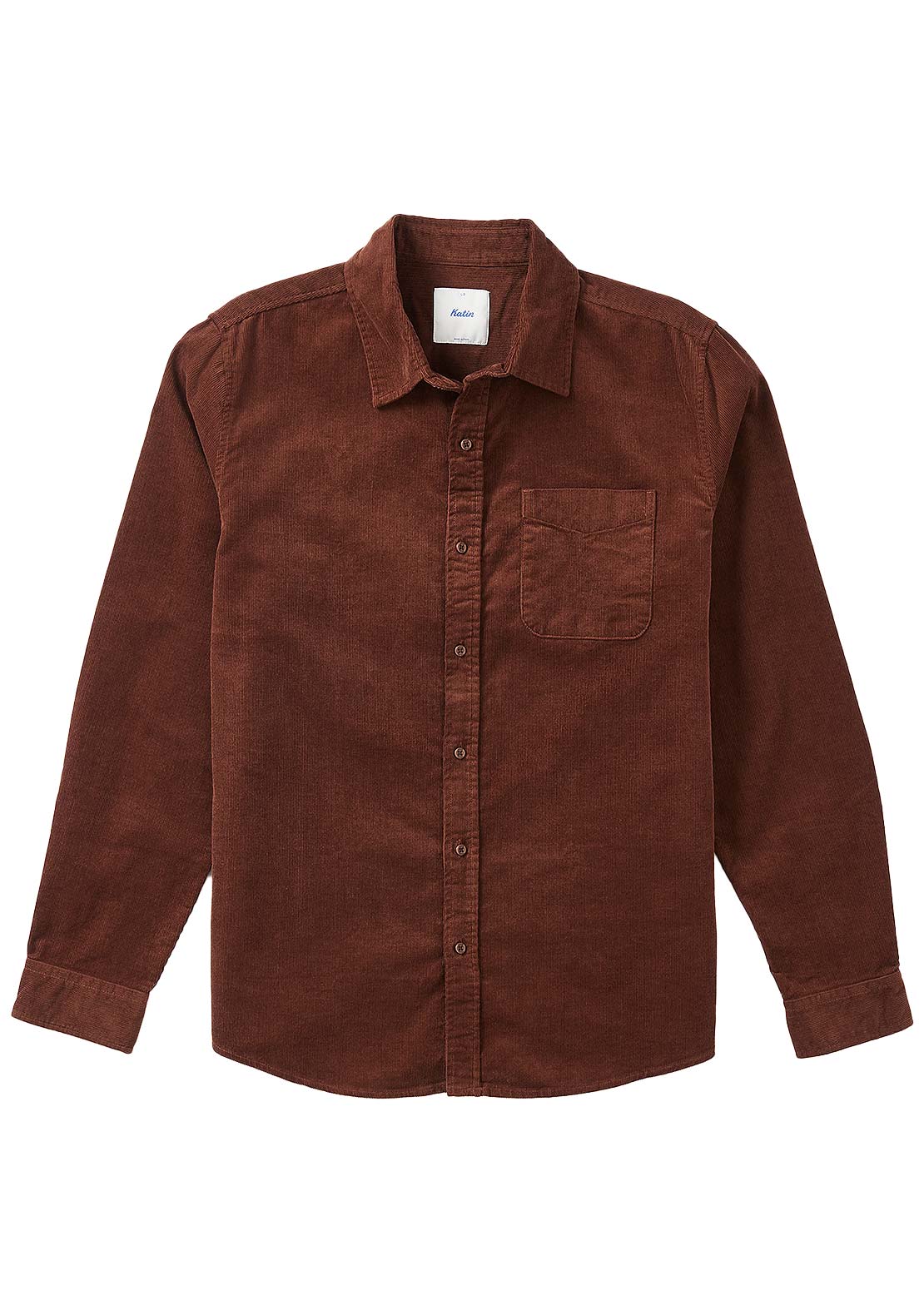 Katin Men's Granada Button Up Shirt Mahogany