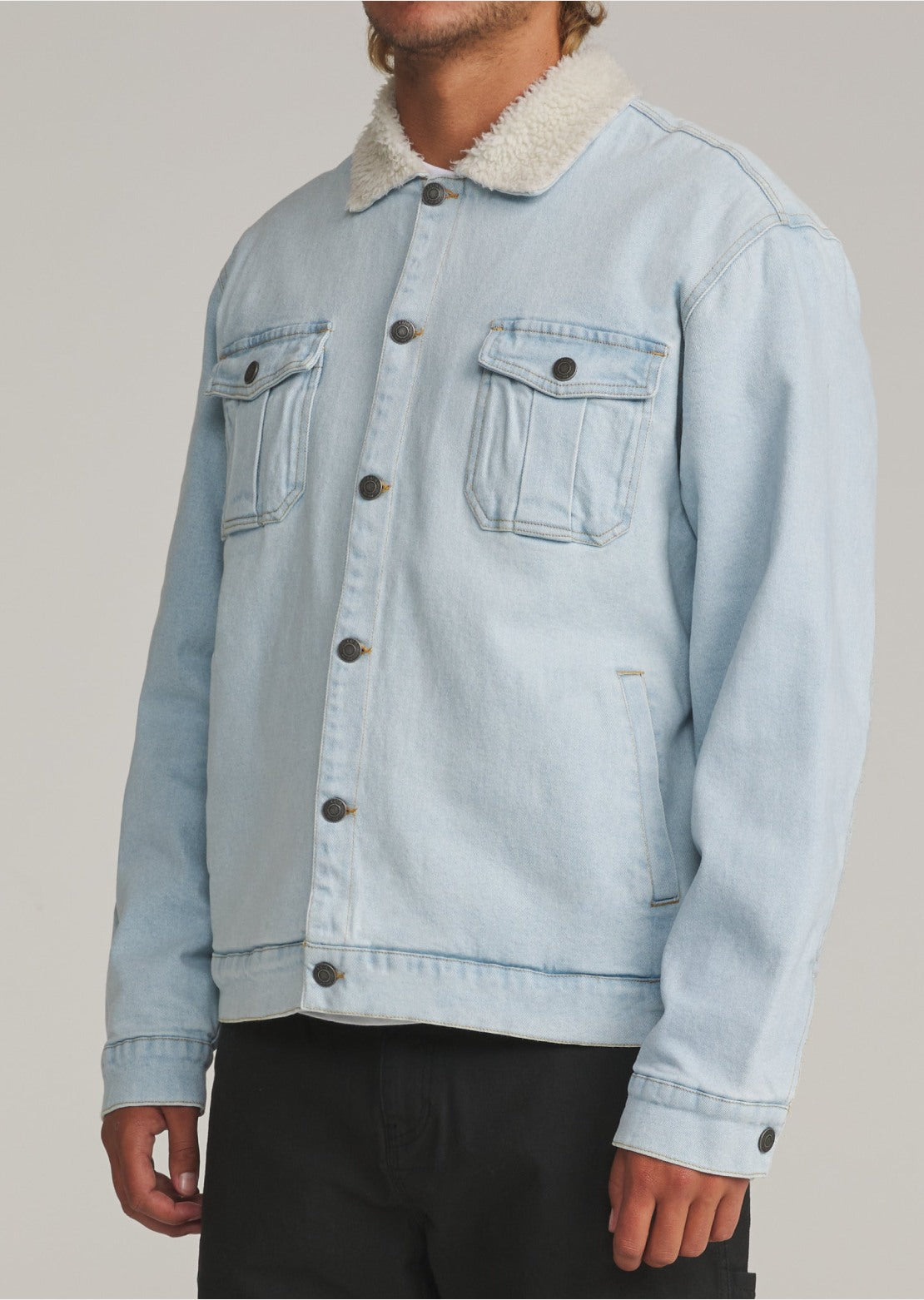 Katin Men's Harris Denim Jacket Light Indigo
