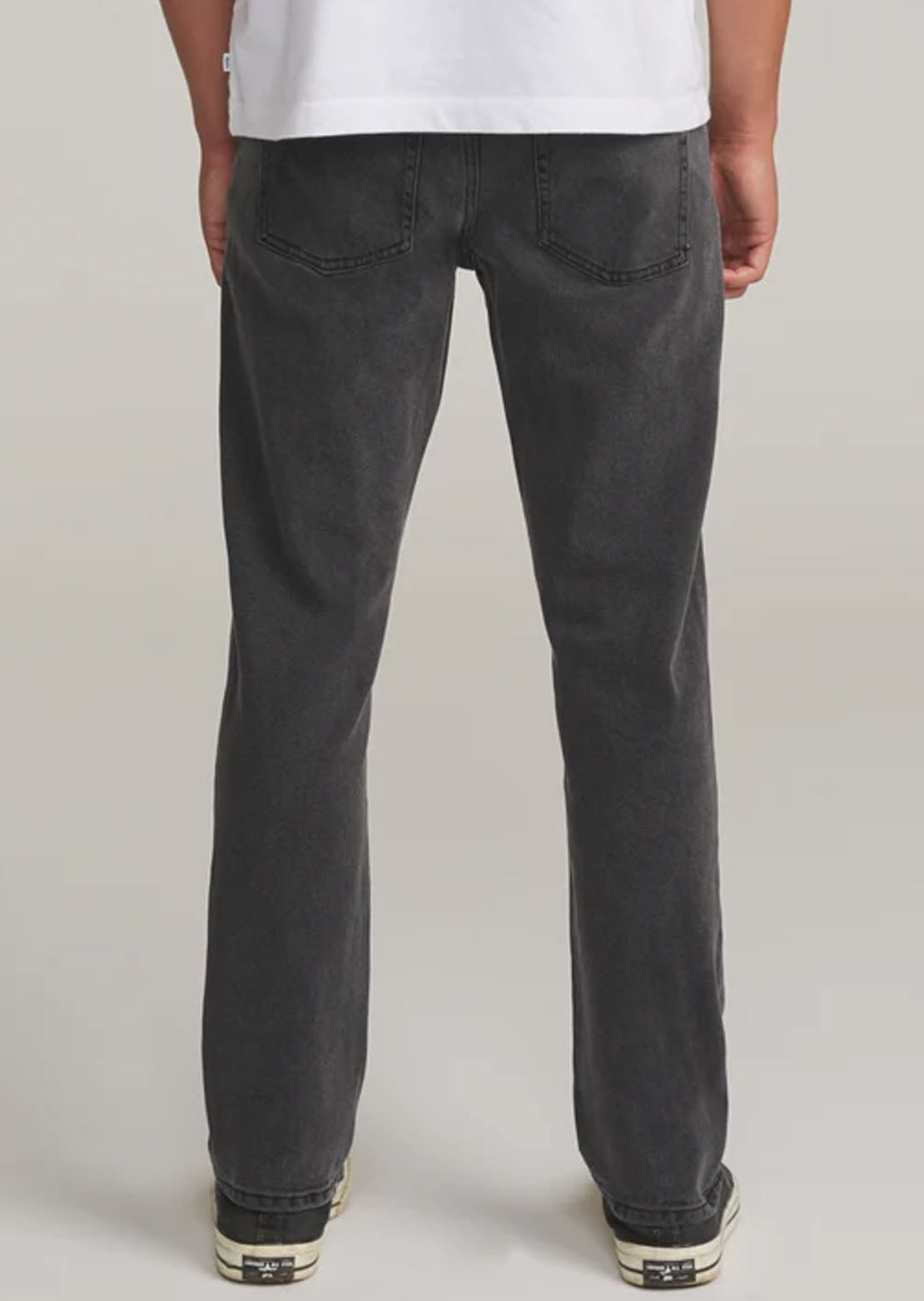 Katin Men's Jacobs 71 Slim Straight Pants Washed Black