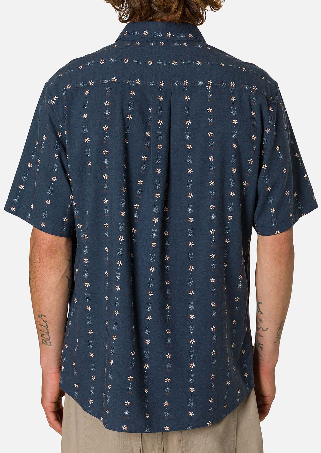 Katin Men's Kona Wind Button Up Shirt Sea Storm