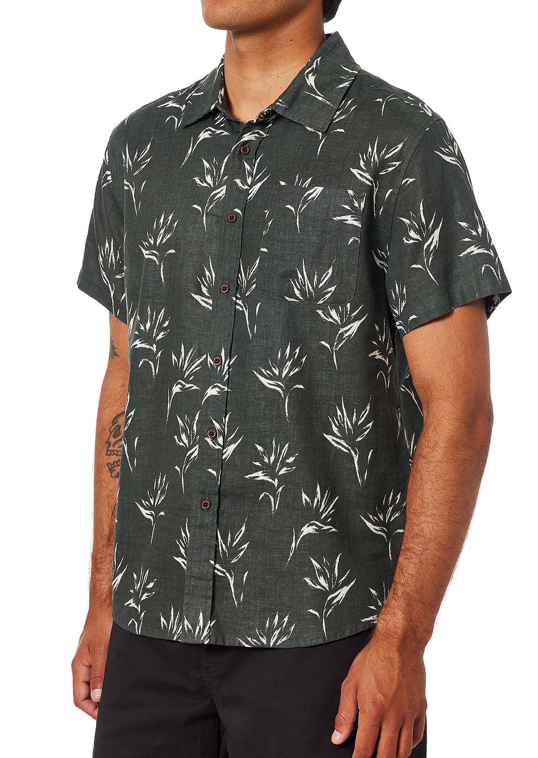 Katin Men's Lilo Button Up Shirts Thyme