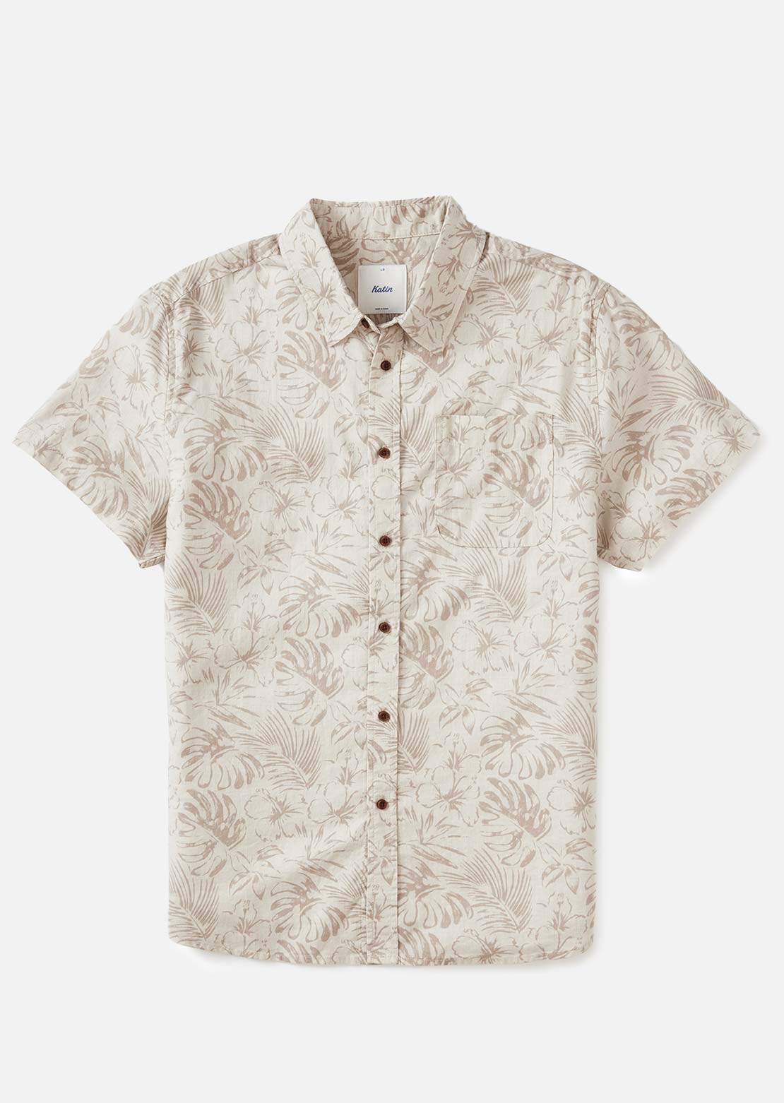 Katin Men's Moco Button Up Shirt Moon