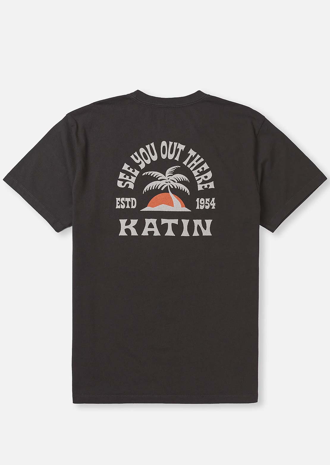 Katin Men's Nosara T-Shirt Black Wash