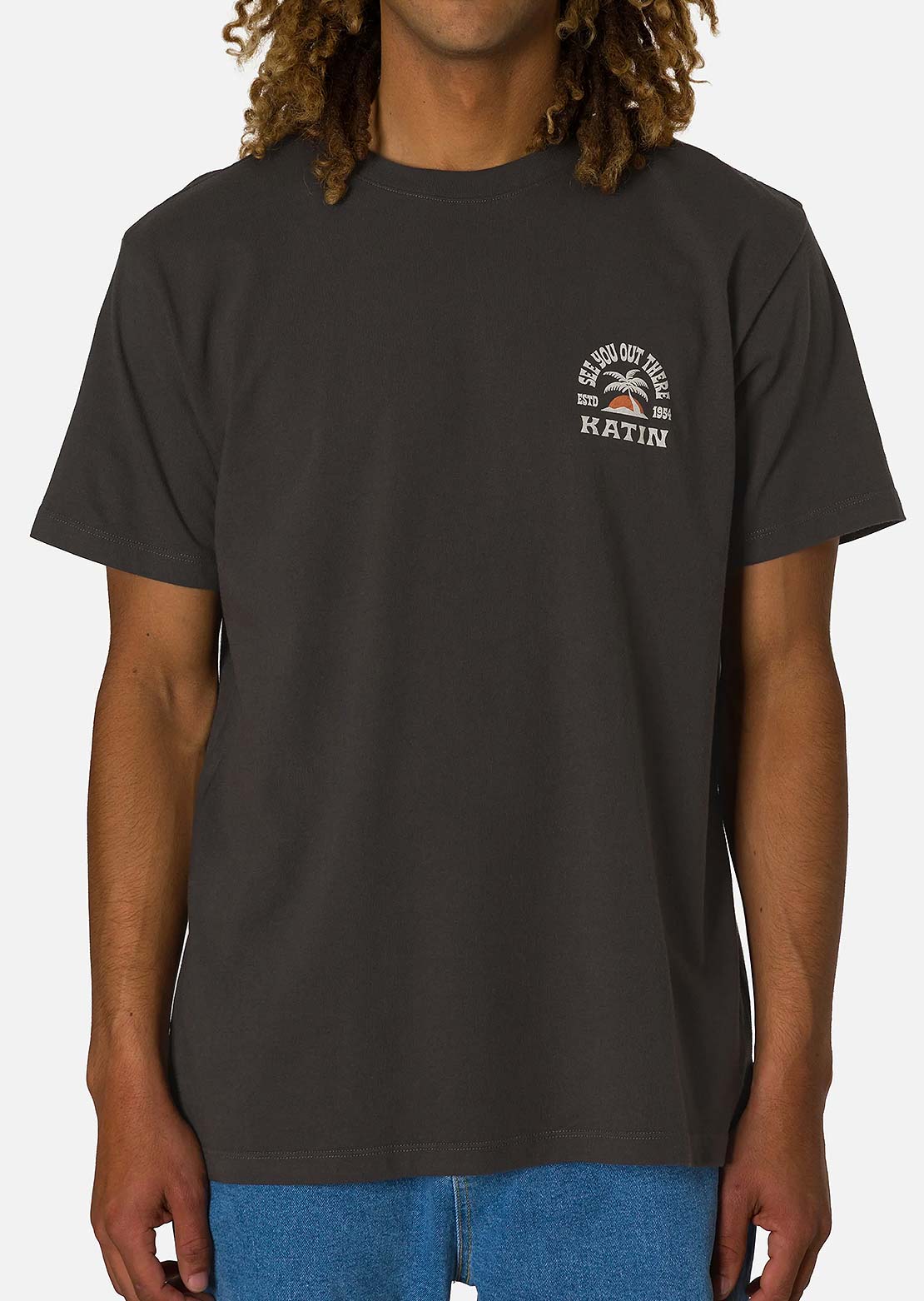 Katin Men's Nosara T-Shirt Black Wash