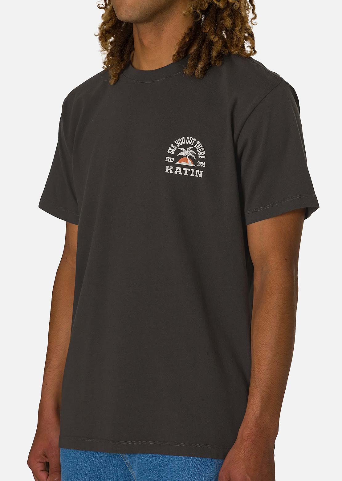 Katin Men's Nosara T-Shirt Black Wash