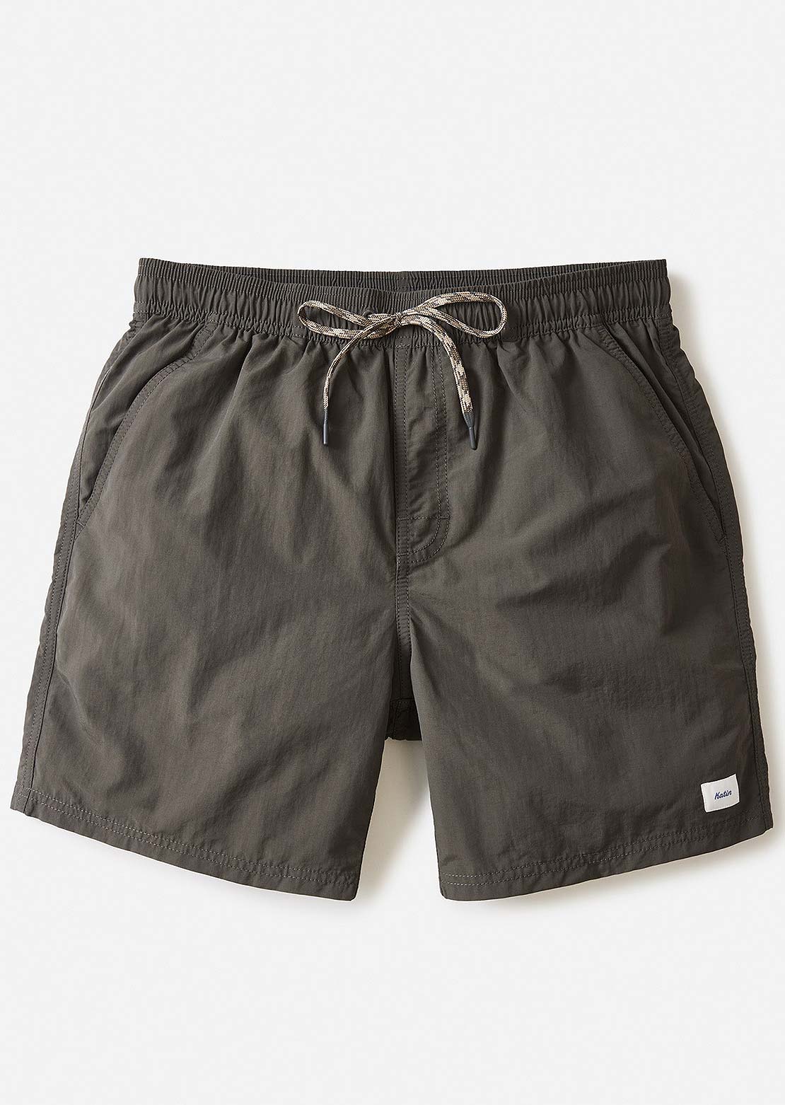 Katin Men's Poolside Volley Shorts Black Wash