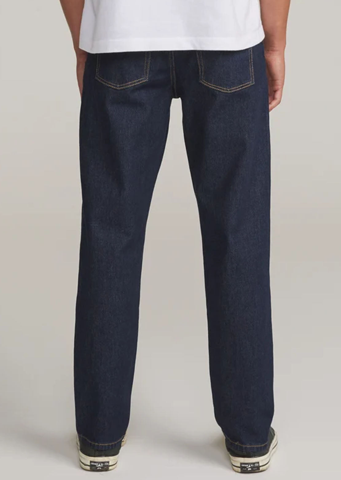 Katin Men's Ren 57 Classic Straight Pants Raw Indigo