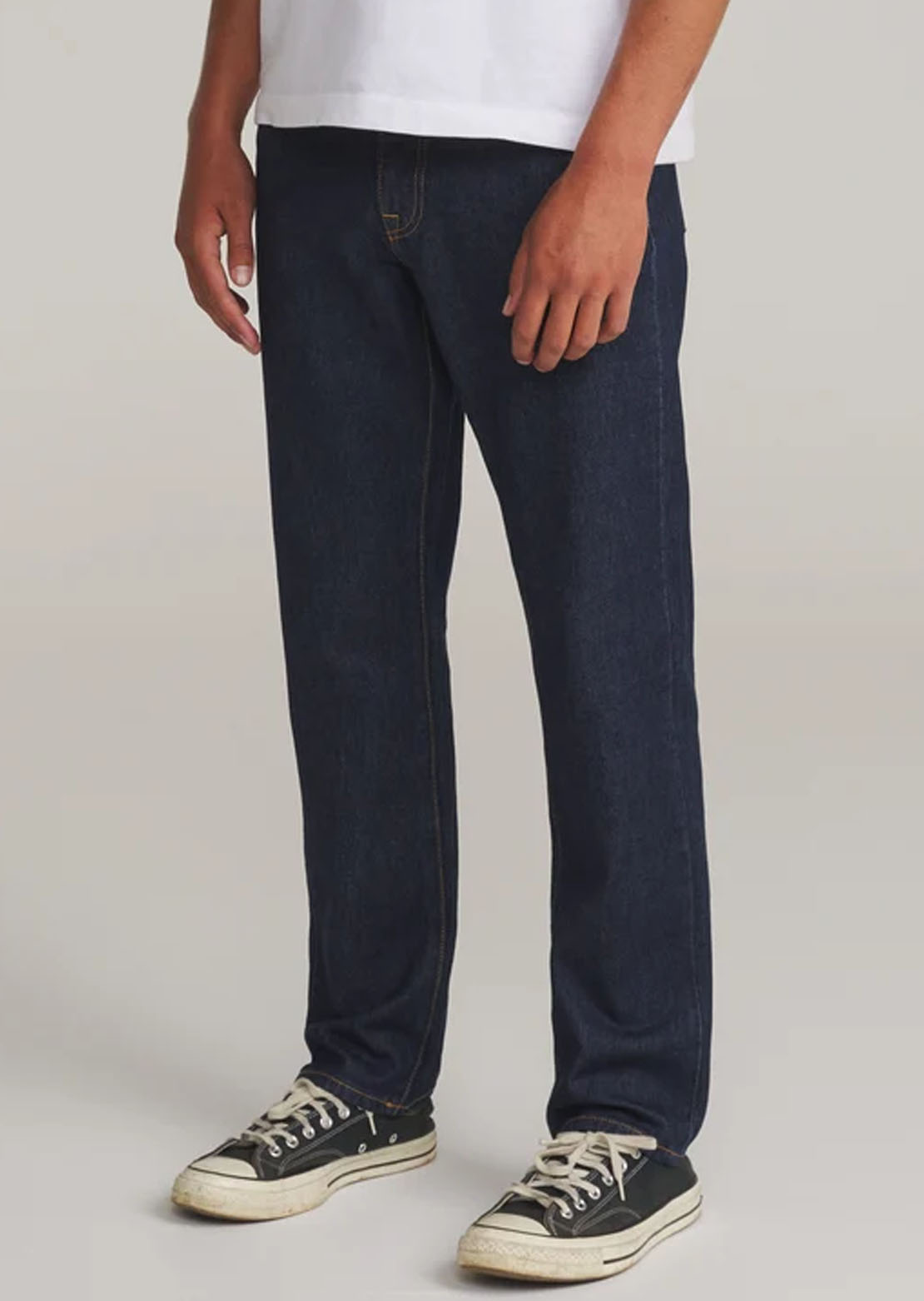 Katin Men's Ren 57 Classic Straight Pants Raw Indigo