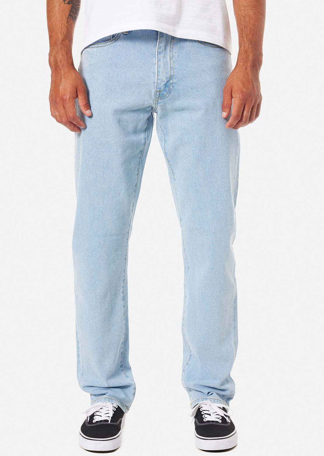 Katin Men's Ren 57 Classic Straight Pants Light Indigo